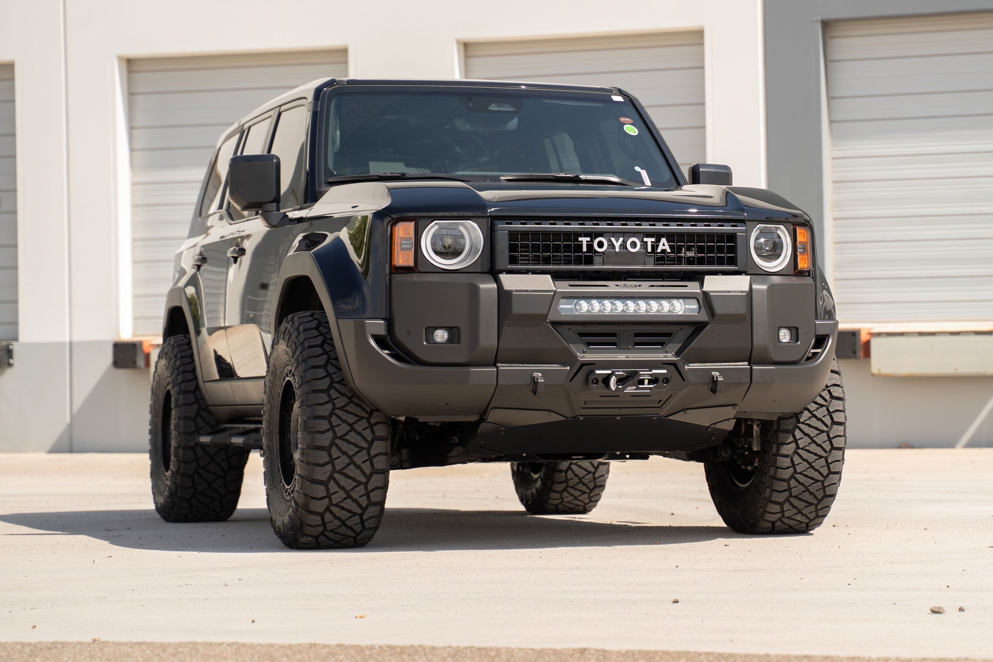 2024+ Toyota Land Cruiser Stealth Center Mount Winch Front Bumper - Apollo Off-Road