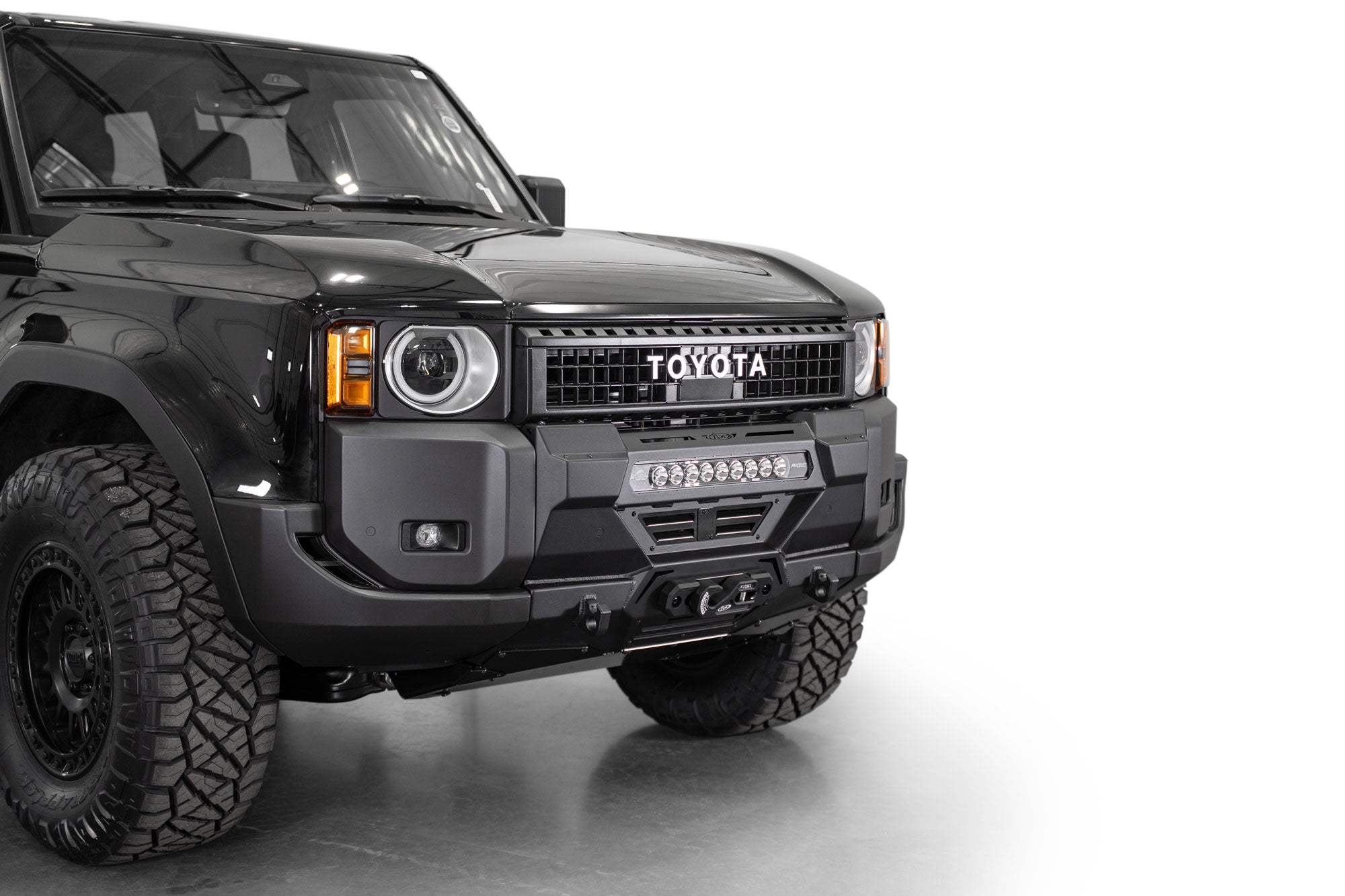 2024+ Toyota Land Cruiser Stealth Center Mount Winch Front Bumper - Apollo Off-Road