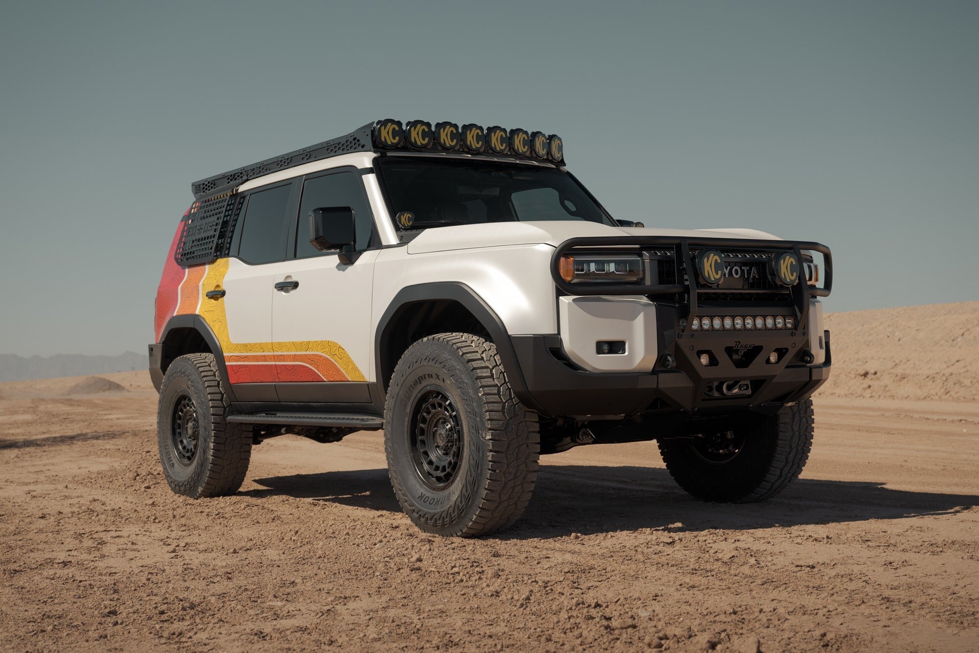 2024 Toyota Land Cruiser Center Mount Winch Front Bumper Rago Fabrication