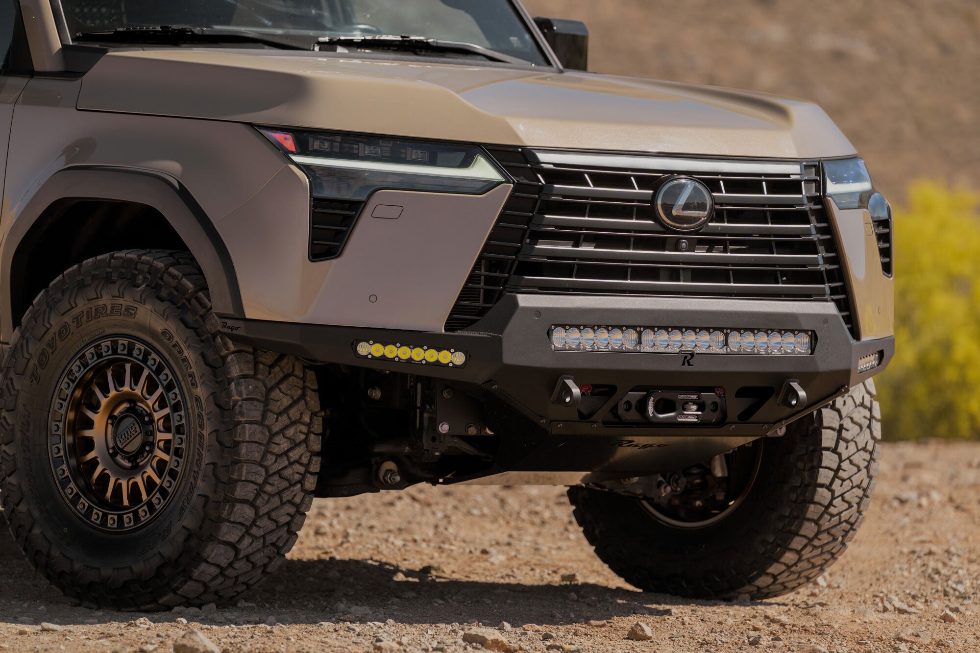 2024-2026 Lexus GX 550 Winch Front Bumper Rago Fabrication