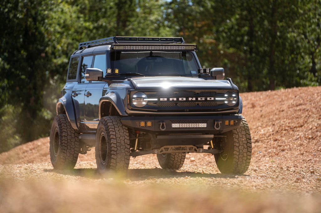 2021 2025 Ford Bronco Oe Plus Series Front Bumper V2 DV8 Offroad