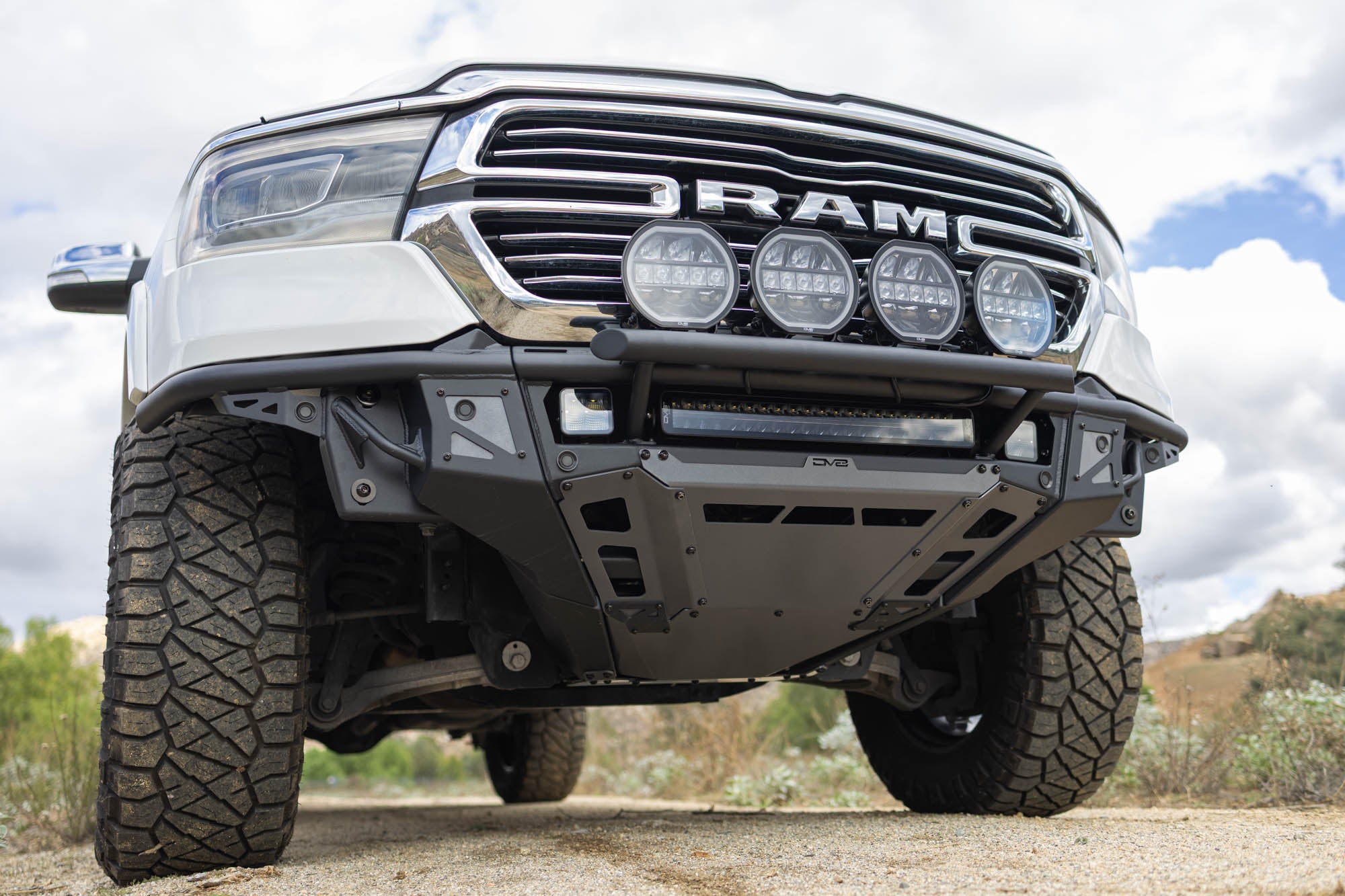 2019 2025 Ram 1500 Tube Front Bumper DV8 Offroad