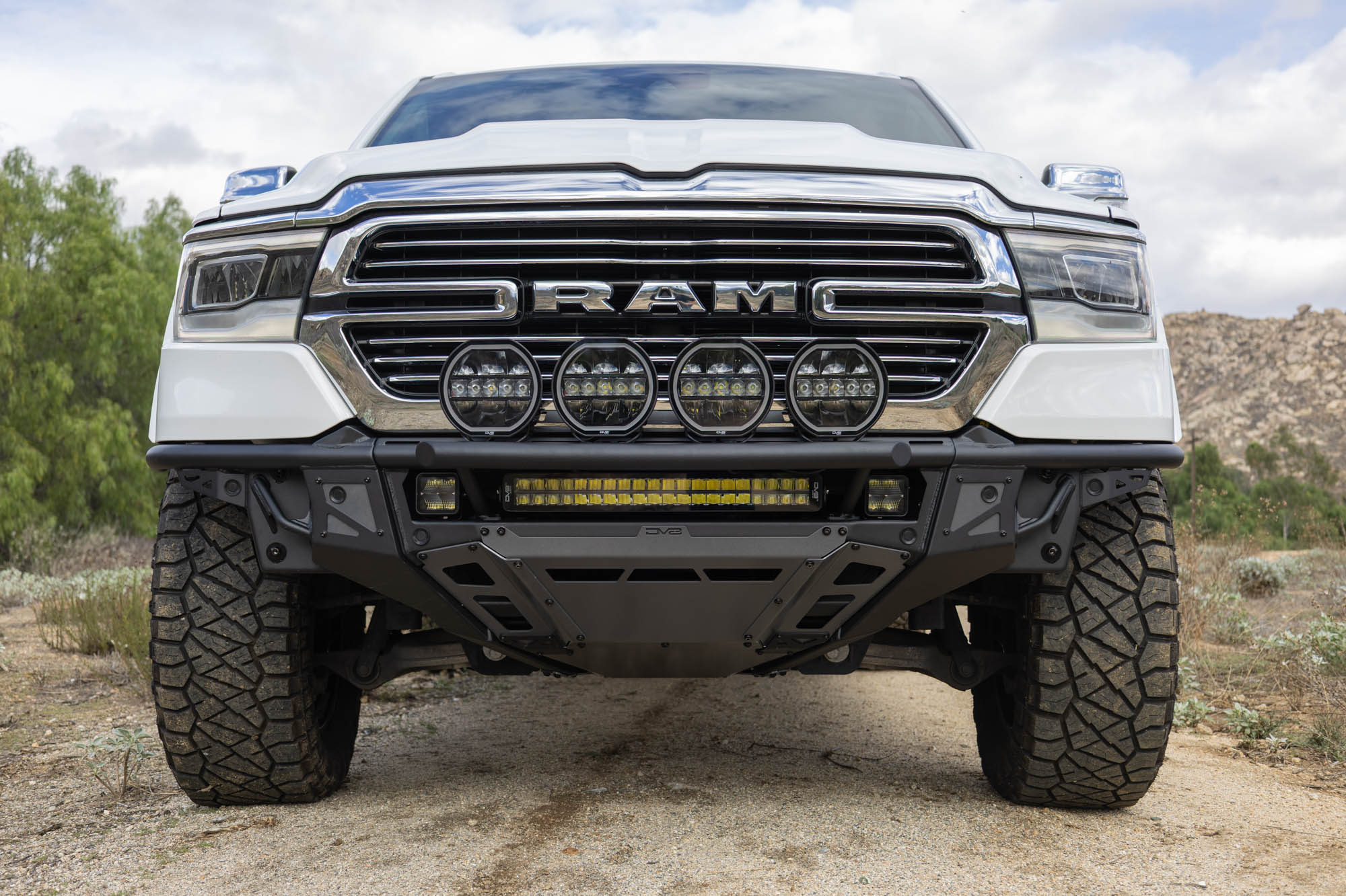 2019 2025 Ram 1500 Tube Front Bumper DV8 Offroad