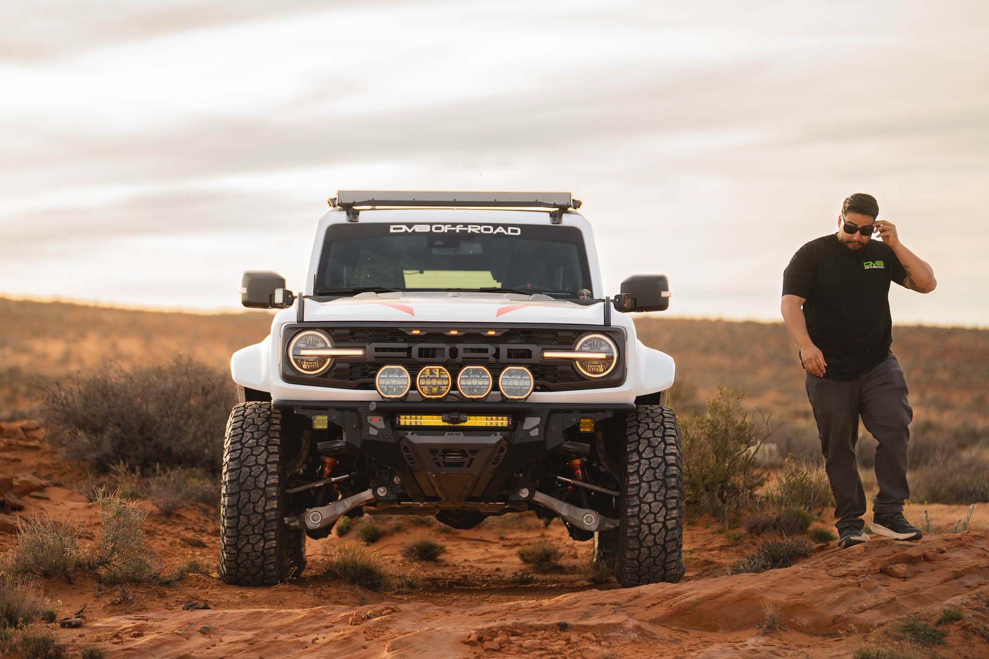 2022+ Ford Bronco Raptor Tube Front Bumper DV8 Offroad