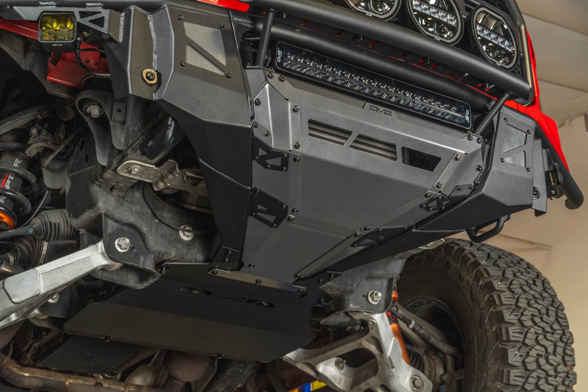 2017 2020 Ford F 150 Raptor Tube Front Bumper DV8 Offroad