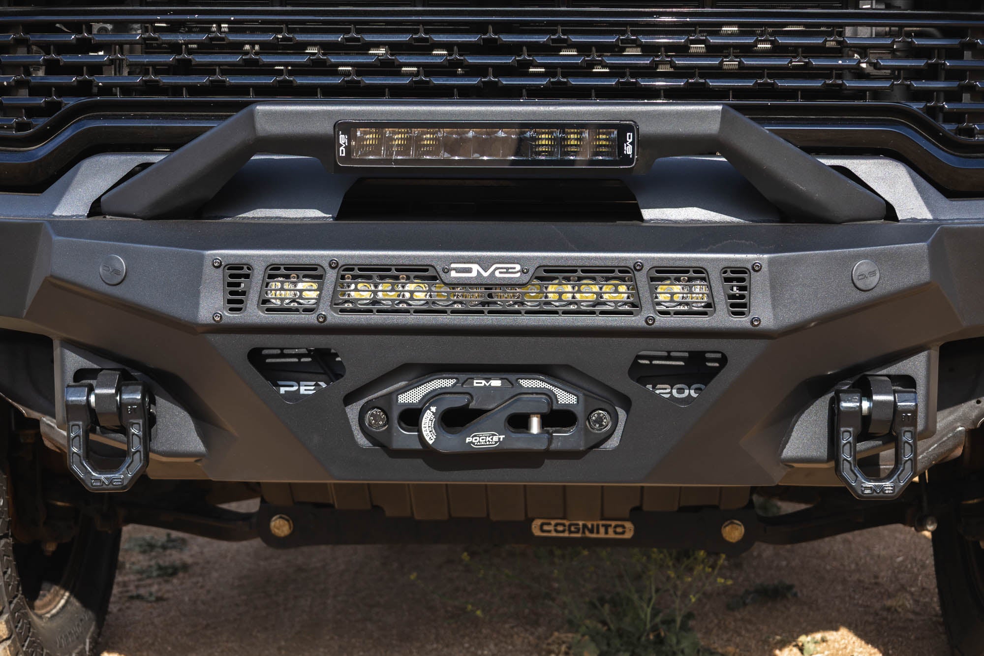 2020 2023 GMC Sierra 2500/3500 Spec Series Front Bumper DV8 Offroad