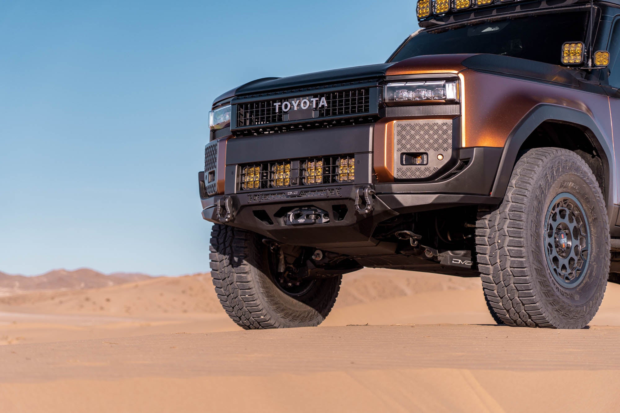 2024 2026 Toyota Land Cruiser Spec Series Front Bumper DV8 Offroad