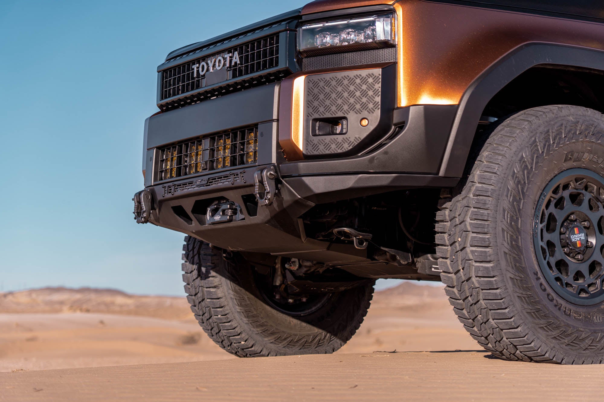 2024 2026 Toyota Land Cruiser Spec Series Front Bumper DV8 Offroad