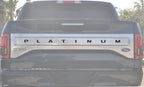 Tailgate Letter Inserts Fits 2015-2017 Ford F-150 Platinum
