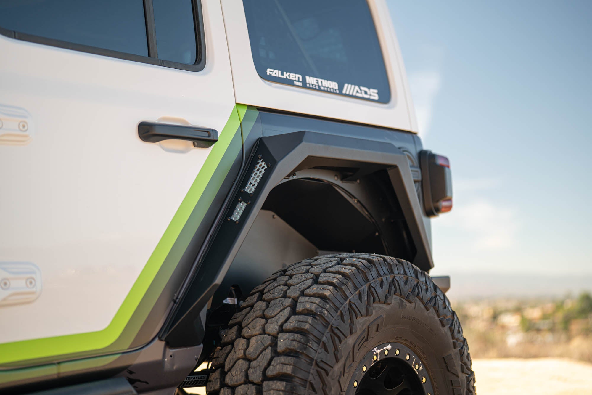 2018 2025 Jeep Wrangler JL Armor Fender Flares DV8 Offroad