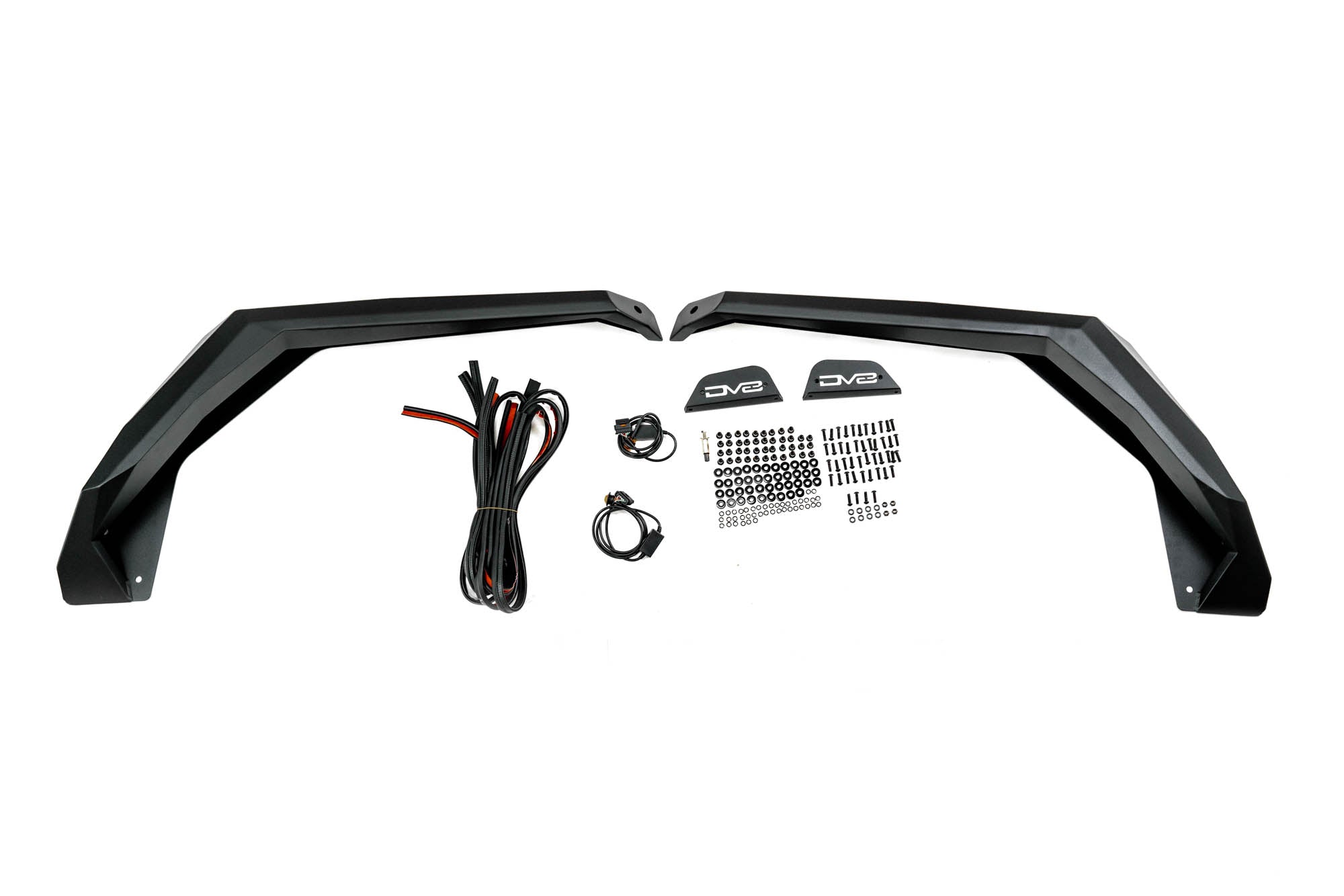 2018 2025 Jeep Wrangler JL Armor Fender Flares DV8 Offroad