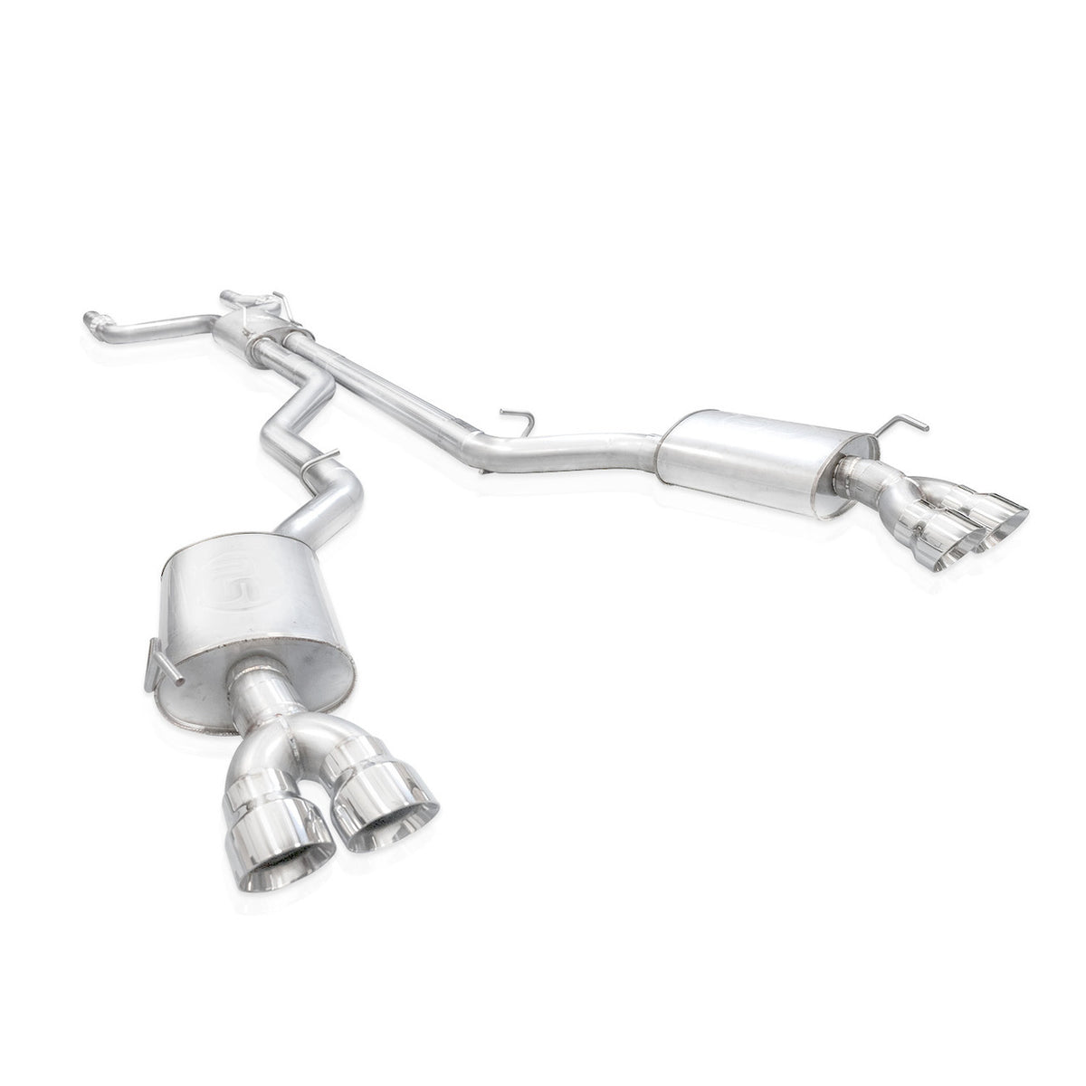 Stainless Works Catback Exhaust Polished Tips 20-25 Ford Explorer ST
