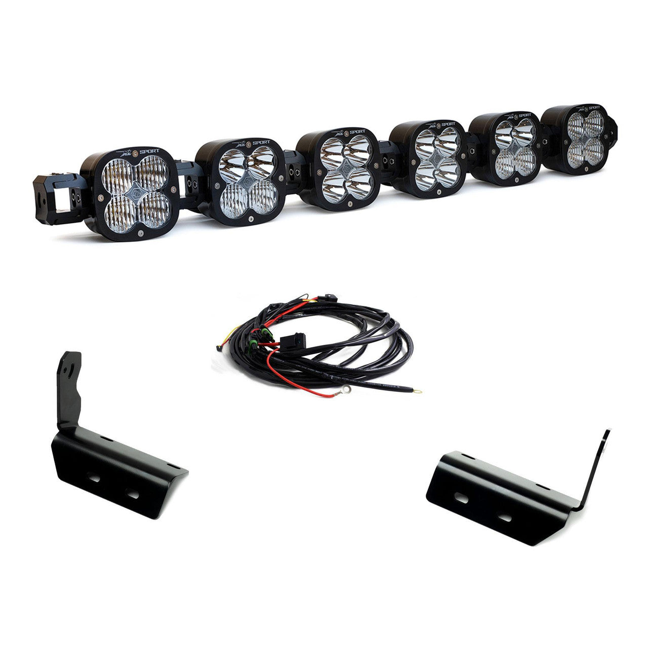2024+ Ford F-150 Raptor XL Pro Linkable Light Bar Kit (Modular Bumper)