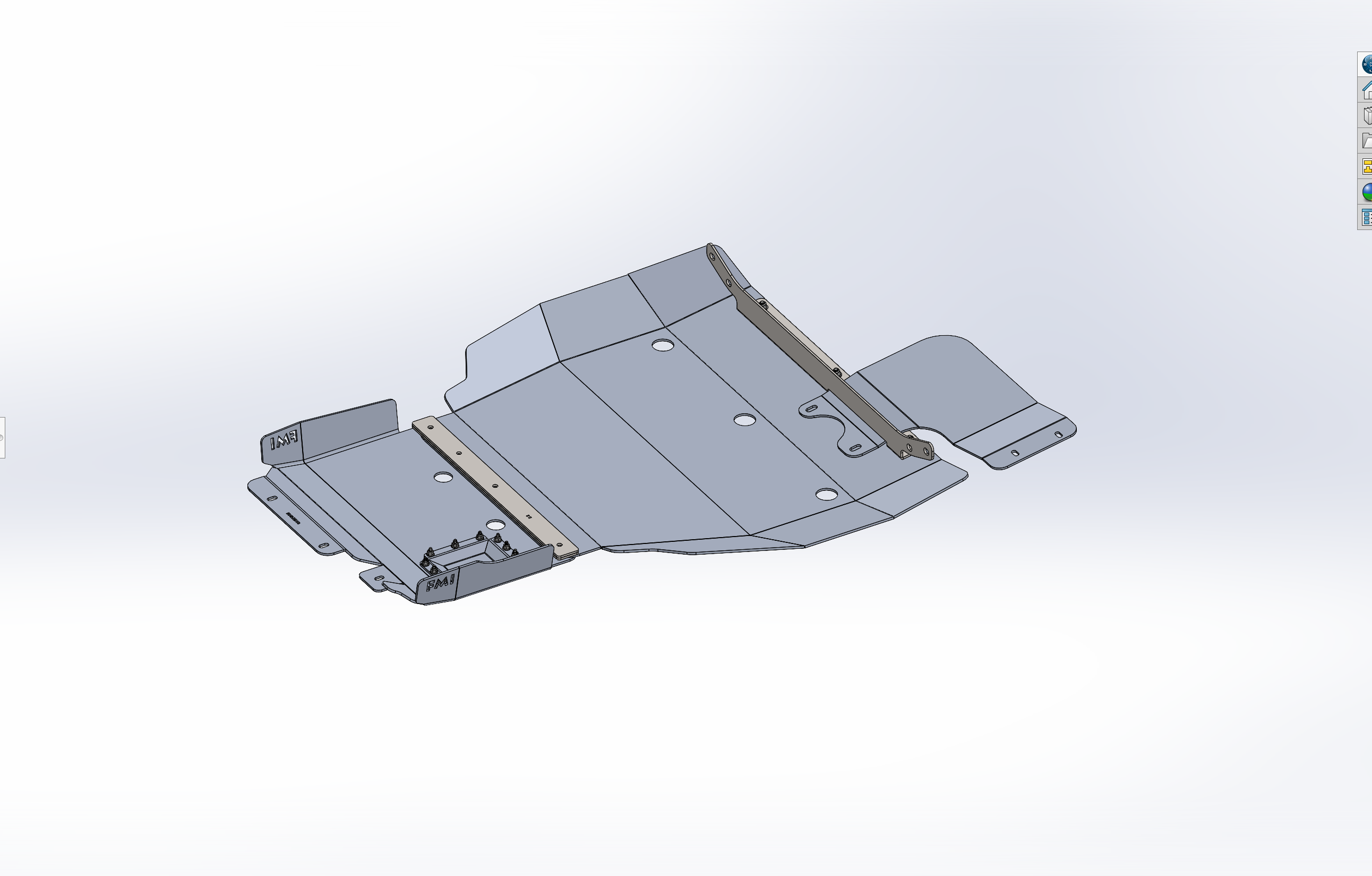 Foutz Motorsports Skid Plate 2024-2026 Ford Ranger Raptor