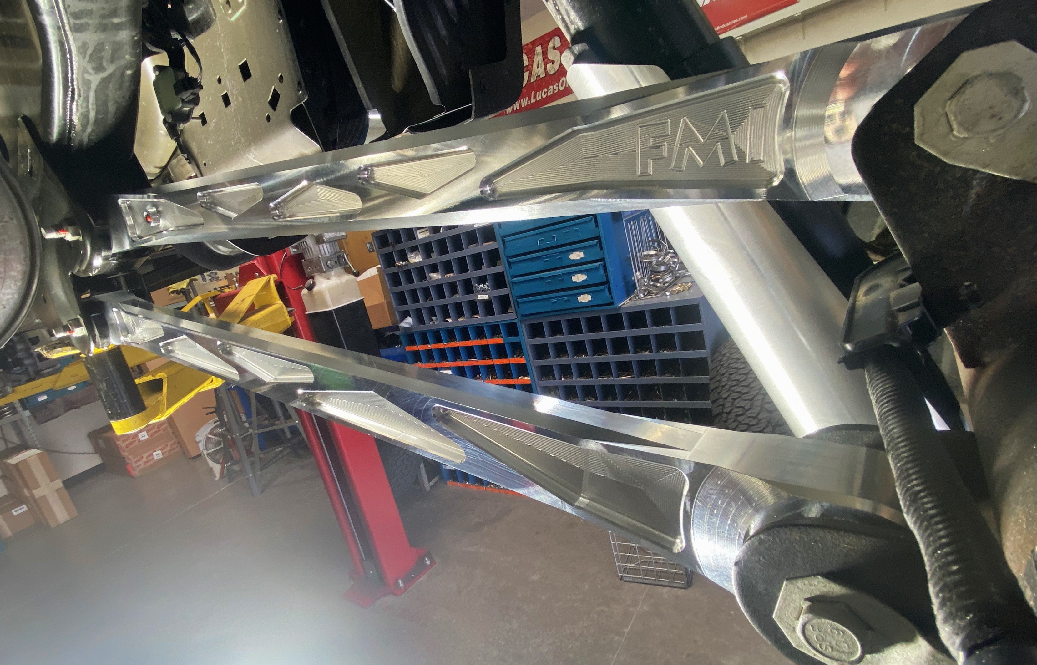 Foutz Motorsports Rear Suspension Kit - Billet Aluminum Rear Arms - Uniball Version 2021-2024 Ford F-150 Raptor 2023-2024 Ford F-150 Raptor R