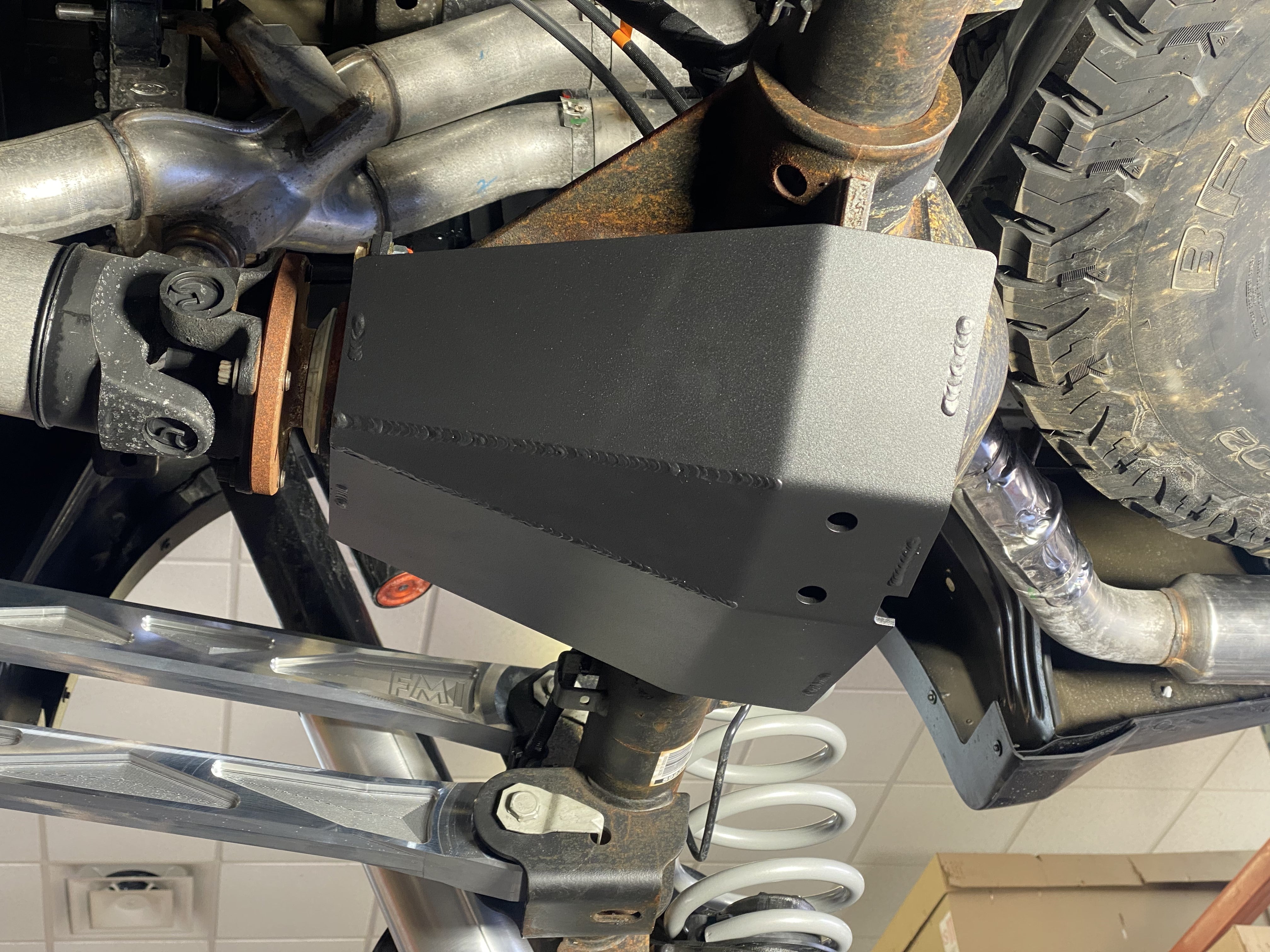 Foutz Motorsports Rear Differential Skid Plate Kit 2017-2025 Ford F-150 Raptor 2023-2025 Ford F-150 Raptor R