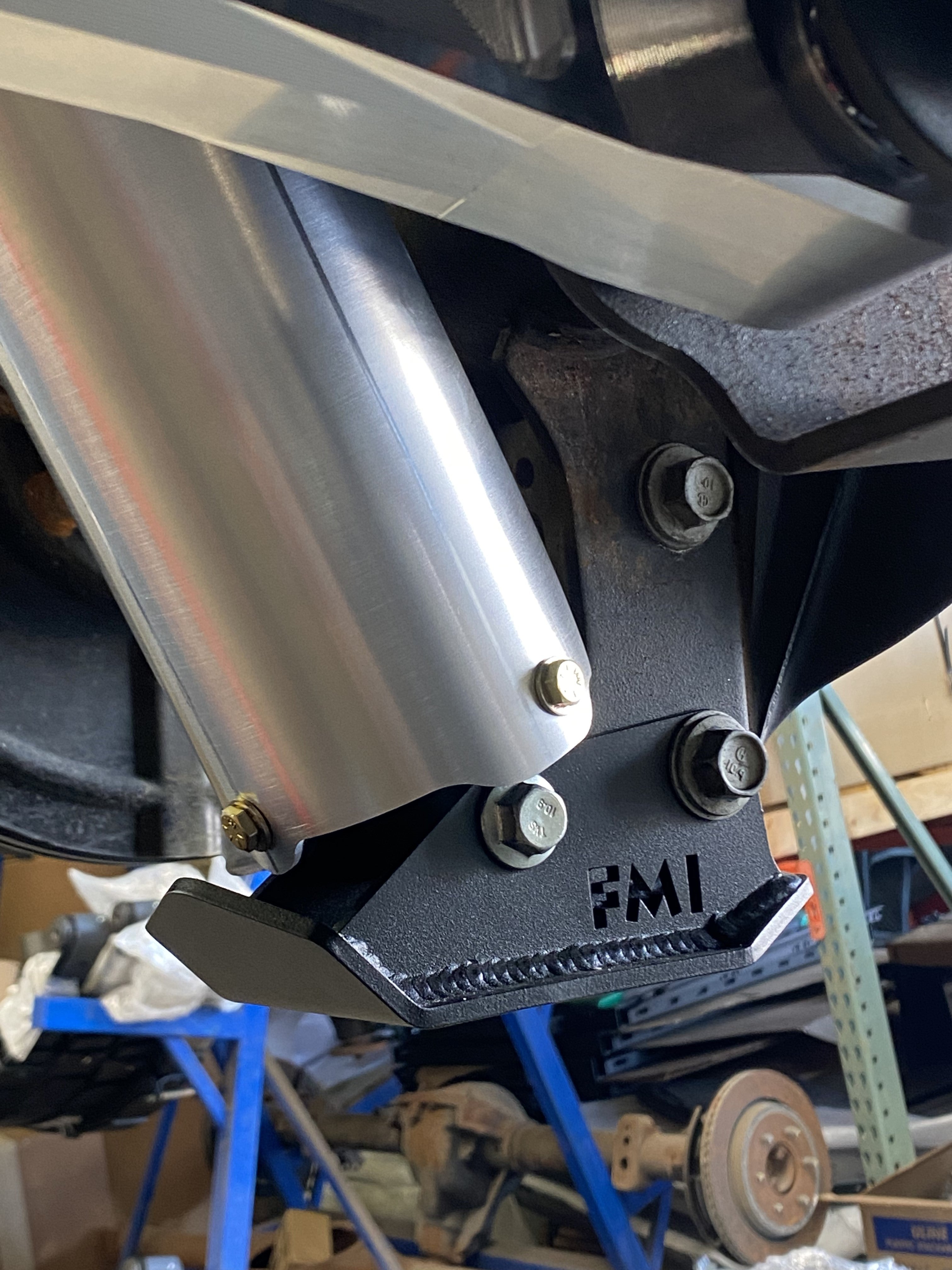 Foutz Motorsports Rear Lower shock skid kit 2021-2026 Ford F-150 Raptor 2023-2026 Ford F-150 Raptor R