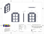 Foutz Motorsports PACKOUT Storage Universal Mounting Plate