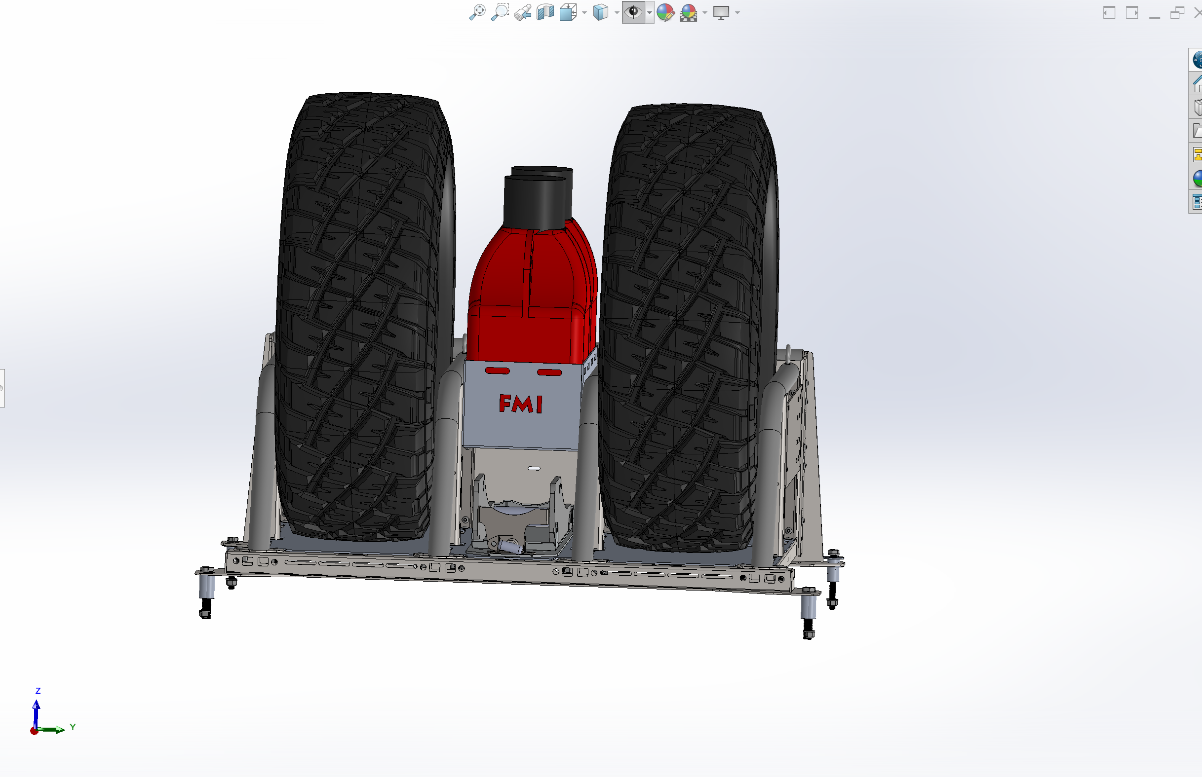 Foutz Motorsports Modular Bed Organizer 2024 Ford Ranger Raptor