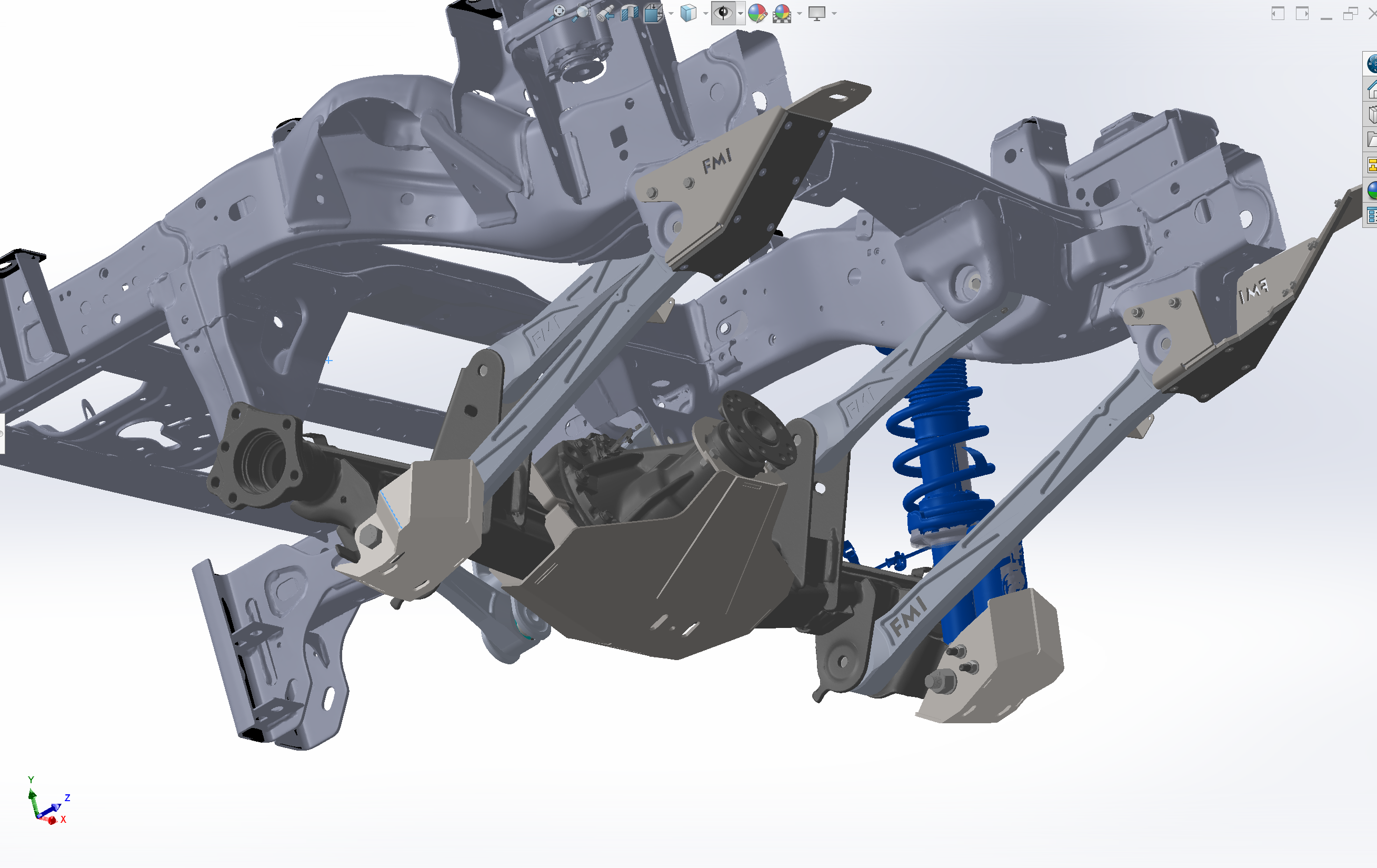 Foutz Motorsports Rear Suspension Kit - Billet Aluminum Arms with Ultra-Flex joints 2024 Ford Ranger Raptor