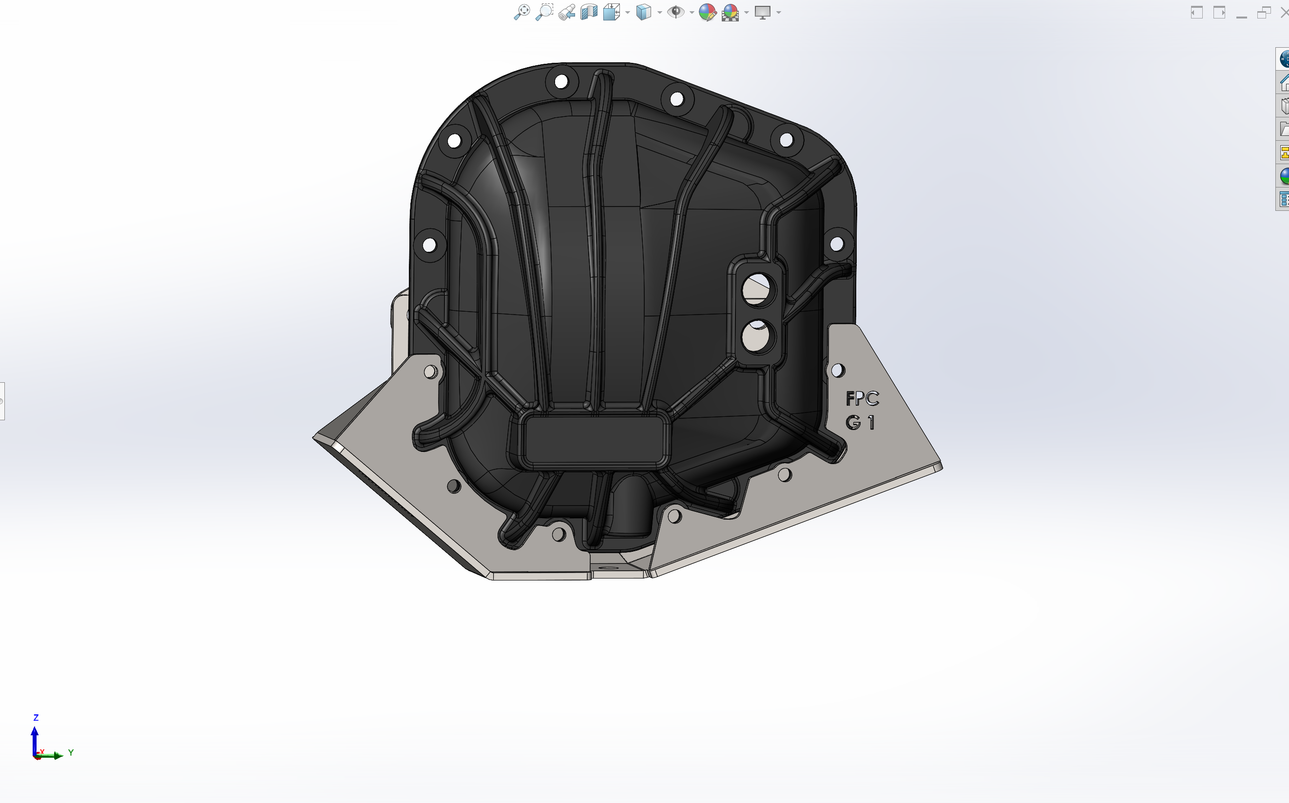 Foutz Motorsports Rear Differential Skid Plate Kit 2010-2014 Ford F-150 SVT Raptor