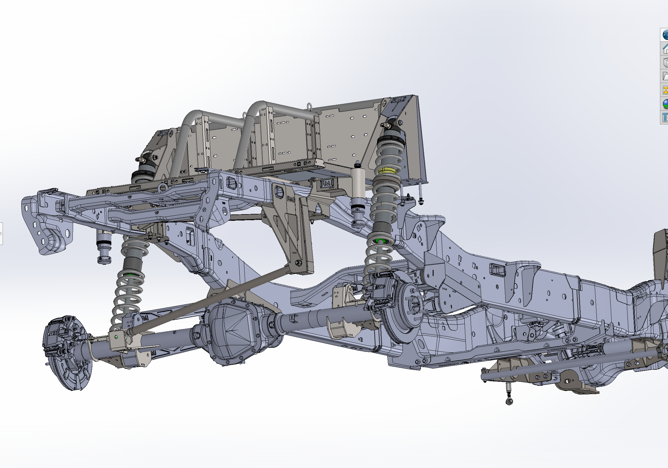 Foutz Motorsports Long Travel 5-Link Rear Suspension Coil Over Conversion Kit Raptors 2010-2014 Ford F-150 SVT Raptor