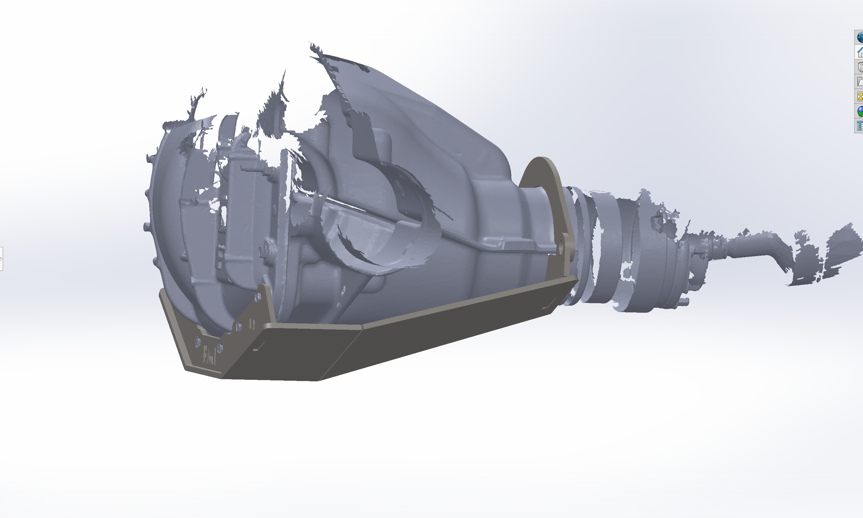Foutz Motorsports Rear Differential Skid Plate 2022-2026 Ford Bronco Raptor