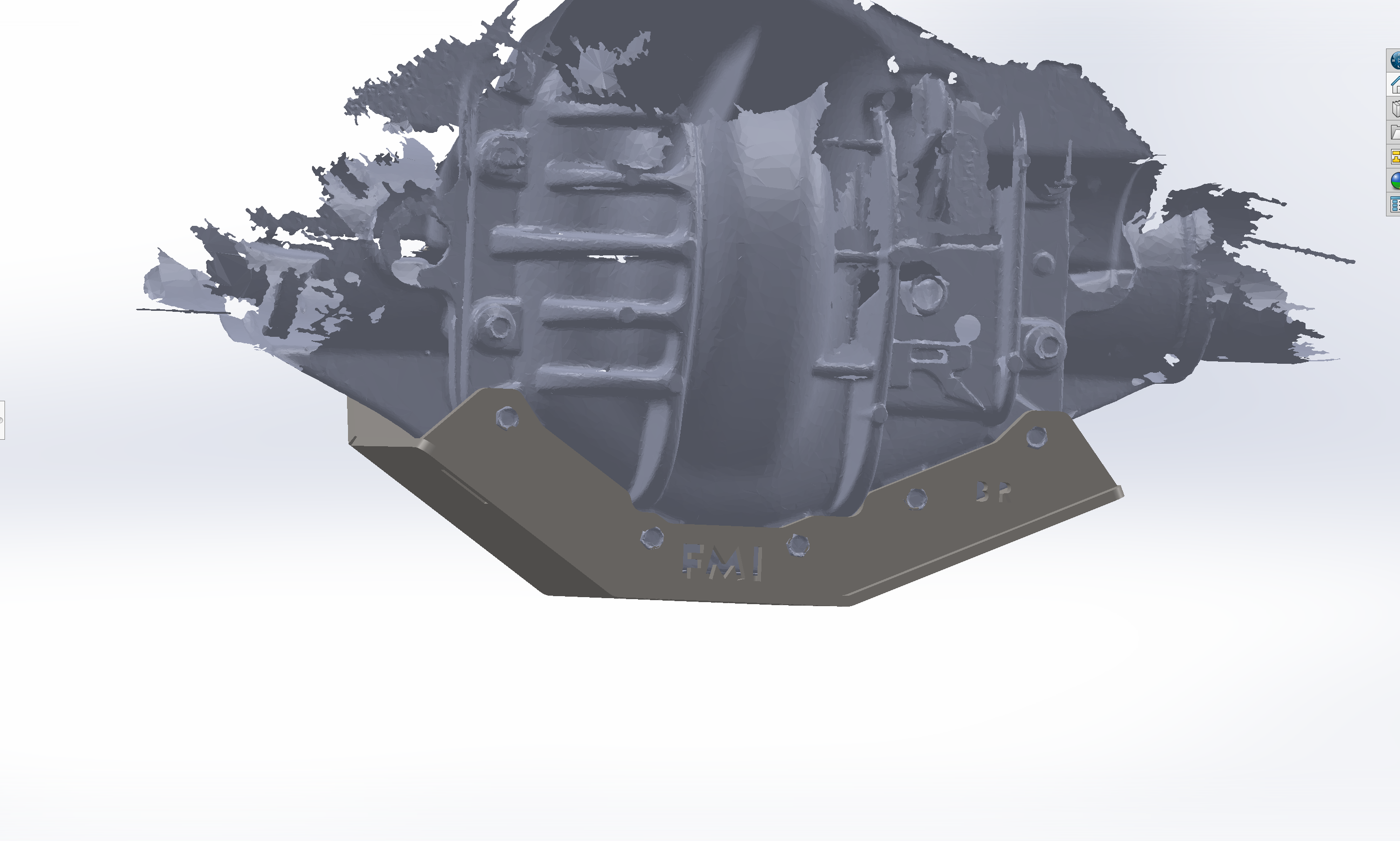 Foutz Motorsports Rear Differential Skid Plate 2022-2026 Ford Bronco Raptor