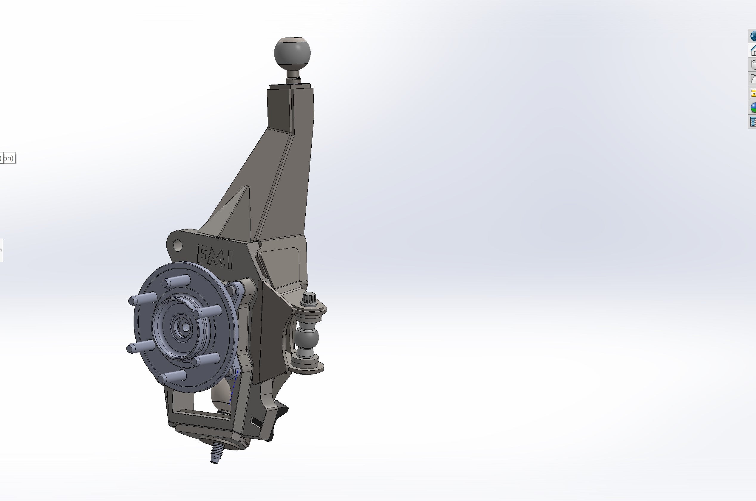 Foutz Motorsports Fabricated Front Spindle kit 2017-2020 Ford F-150 Raptor