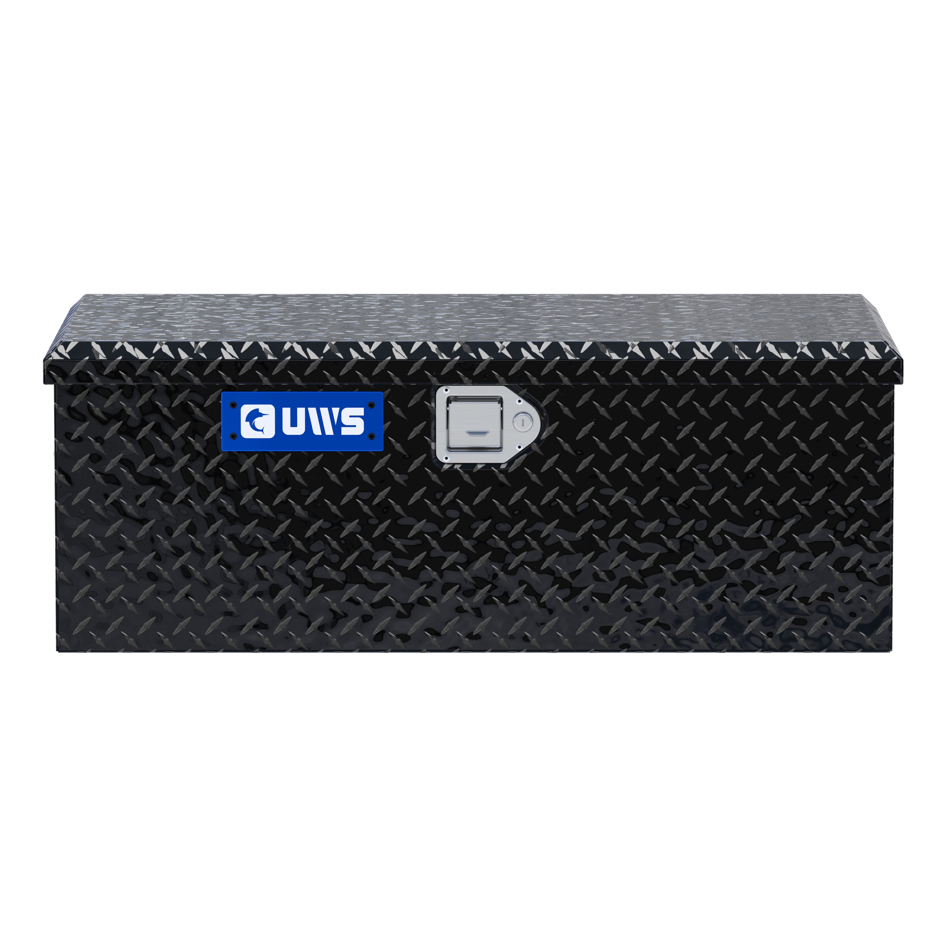 UWS FOOT-LOCKER-BLK Gloss Black Aluminum 36" Foot Locker (LTL Shipping Only)