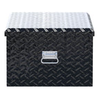 UWS FOOT-LOCKER-BLK Gloss Black Aluminum 36" Foot Locker (LTL Shipping Only)