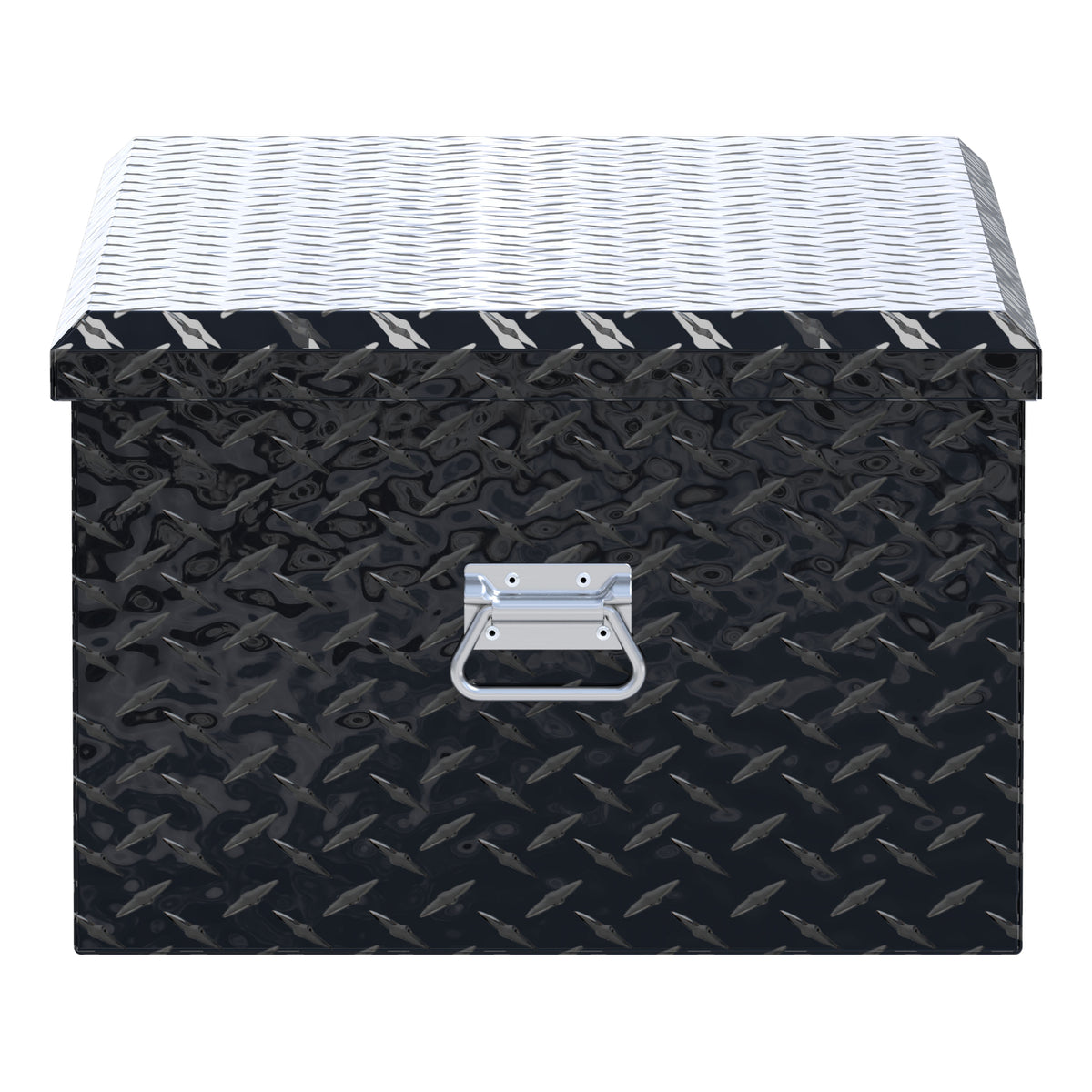 UWS FOOT-LOCKER-BLK Gloss Black Aluminum 36" Foot Locker (LTL Shipping Only)