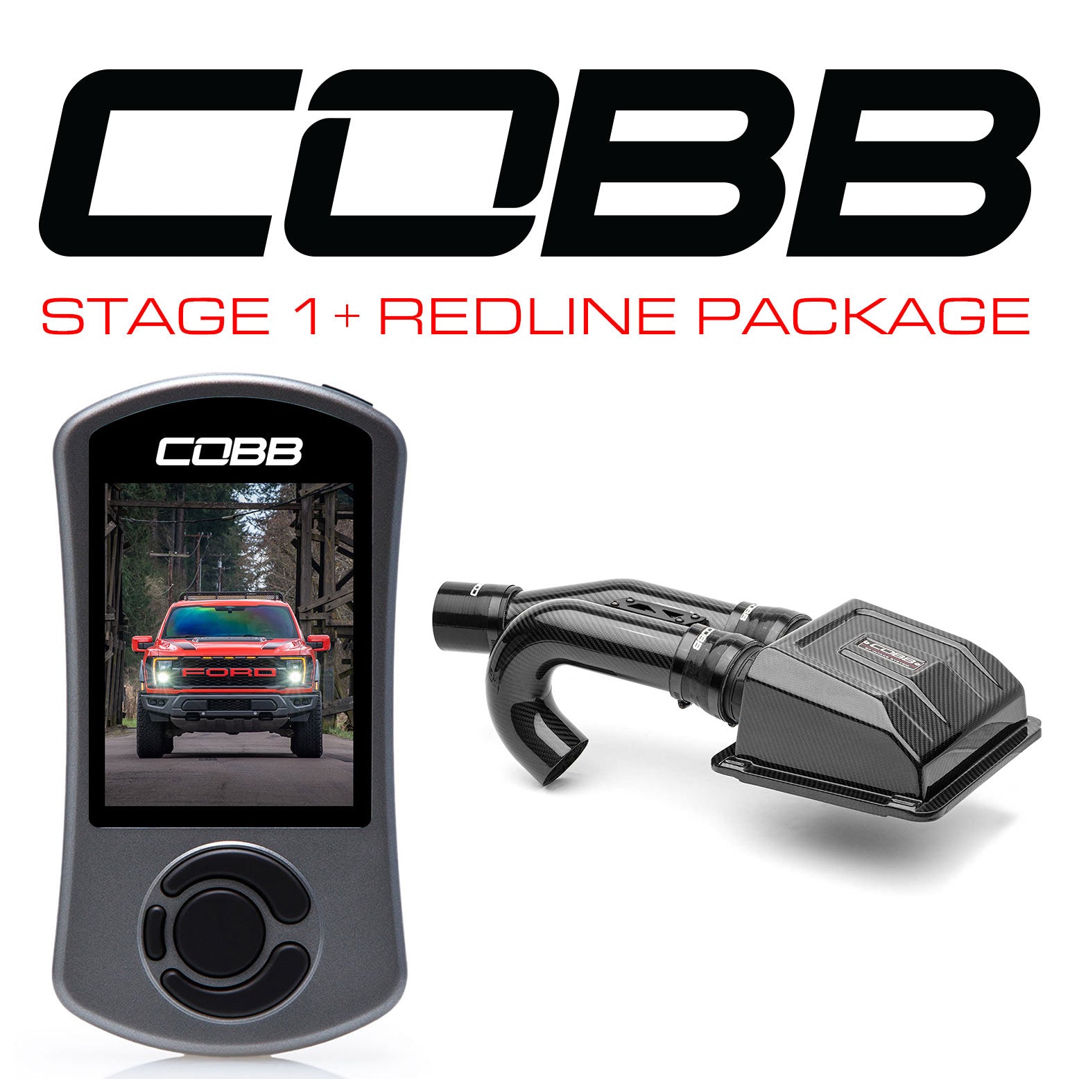 COBB Stage 1+ Power Package Ford F-150 Raptor 2021-2023 (Choose Your Intake)