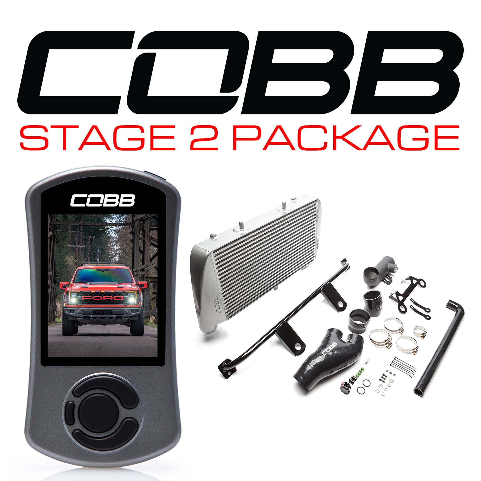 COBB Stage 2 Power Package Ford F-150 Raptor 2021-2023 (Choose Your Options)
