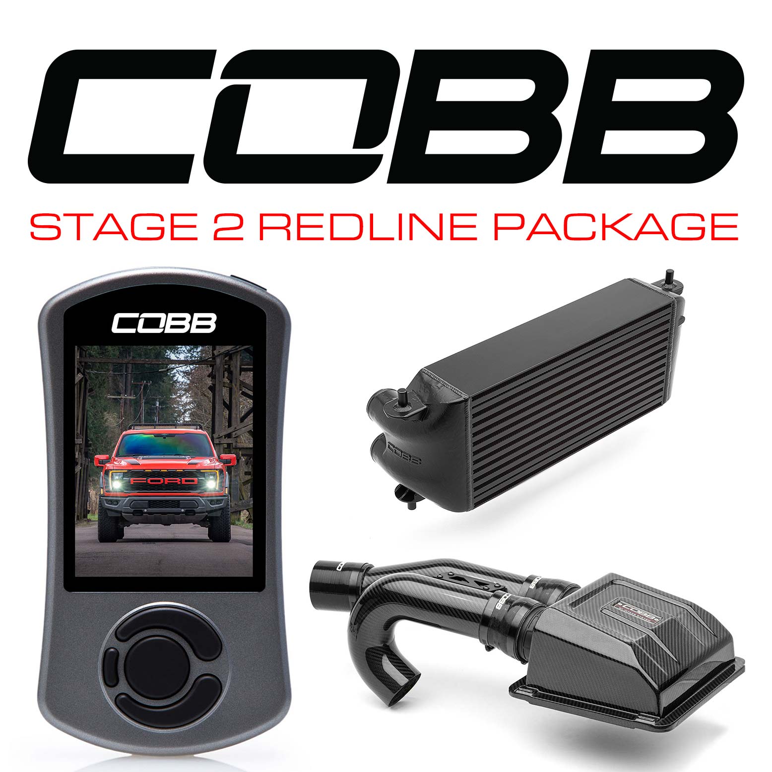 COBB Stage 2 Power Package Ford F-150 Raptor 2021-2023 (Choose Your Options)