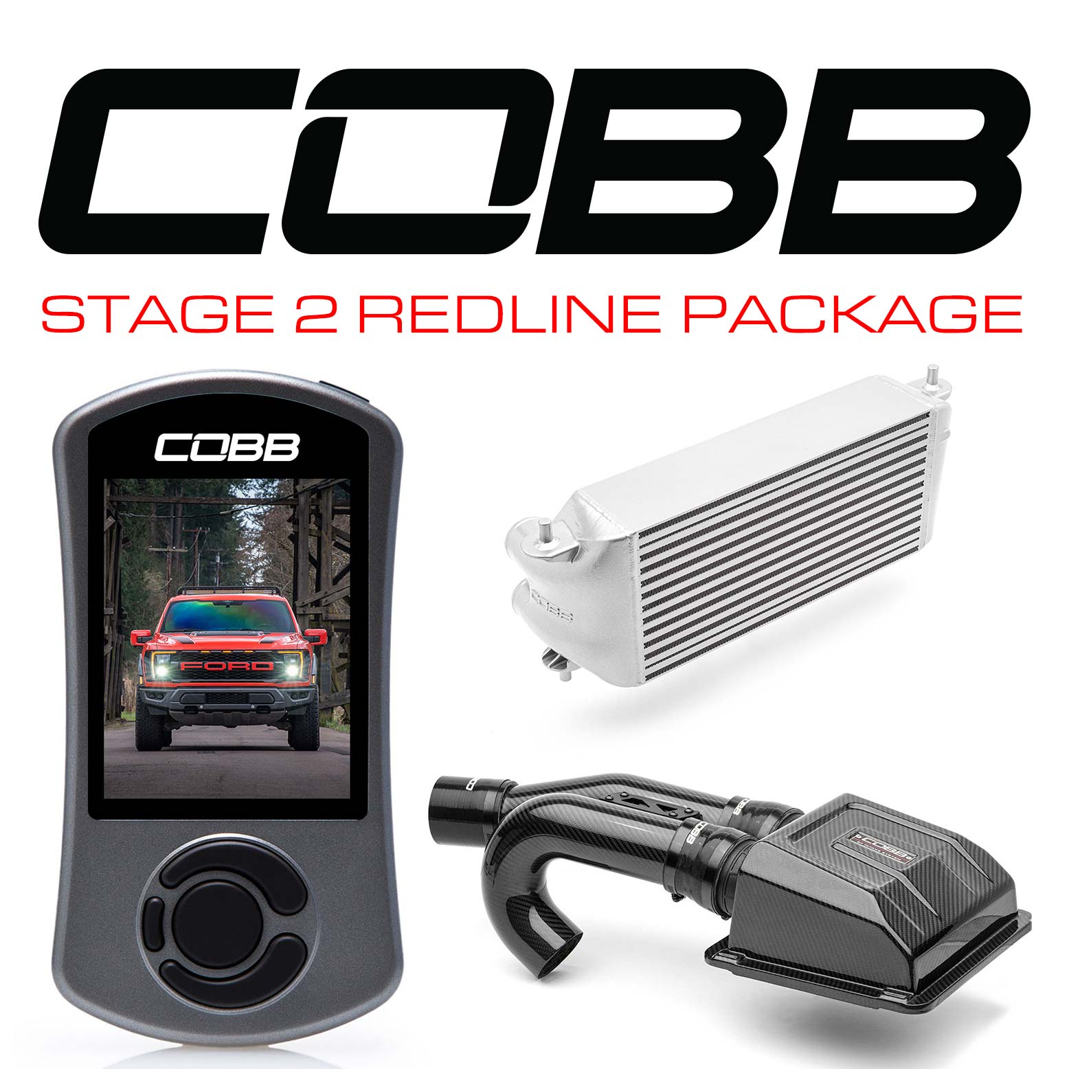 COBB Stage 2 Power Package Ford F-150 Raptor 2021-2023 (Choose Your Options)