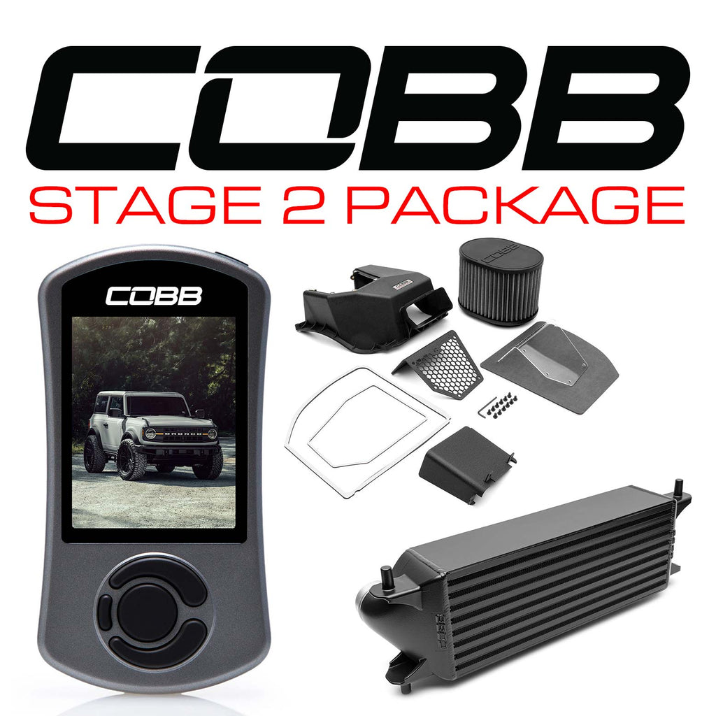 COBB Stage 2 Power Package for Ford Bronco 2.7L 2021-2026