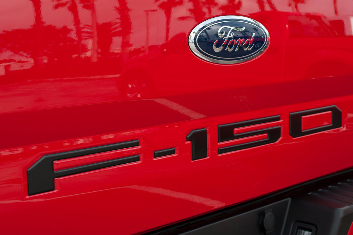 Rear Tailgate Letter Inserts Fits 2018-2020 Ford F-150