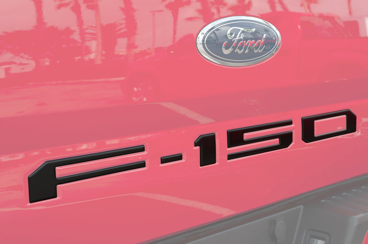 Rear Tailgate Letter Inserts Fits 2018-2020 Ford F-150