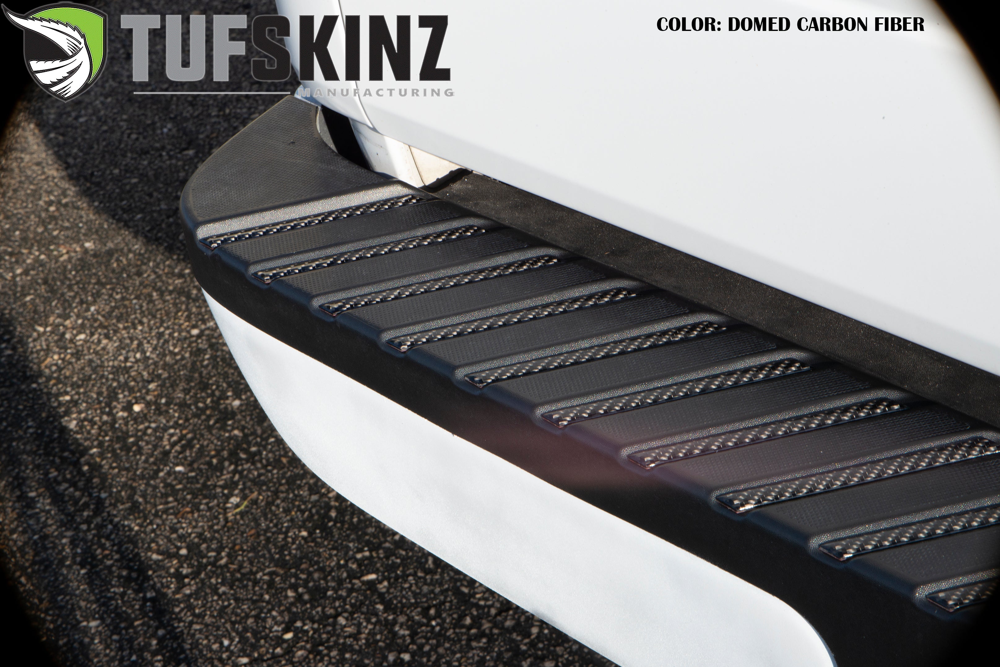 Rear Bumper Ridge Inserts Fits 2009-2014 Ford F-150