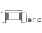 Navigation Screen Accent Trim Fits 2021-2026 Ford F-150