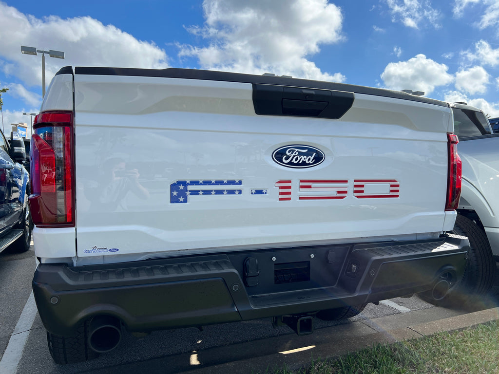 Tailgate Letter Inserts Fits 2021-2026 Ford F-150