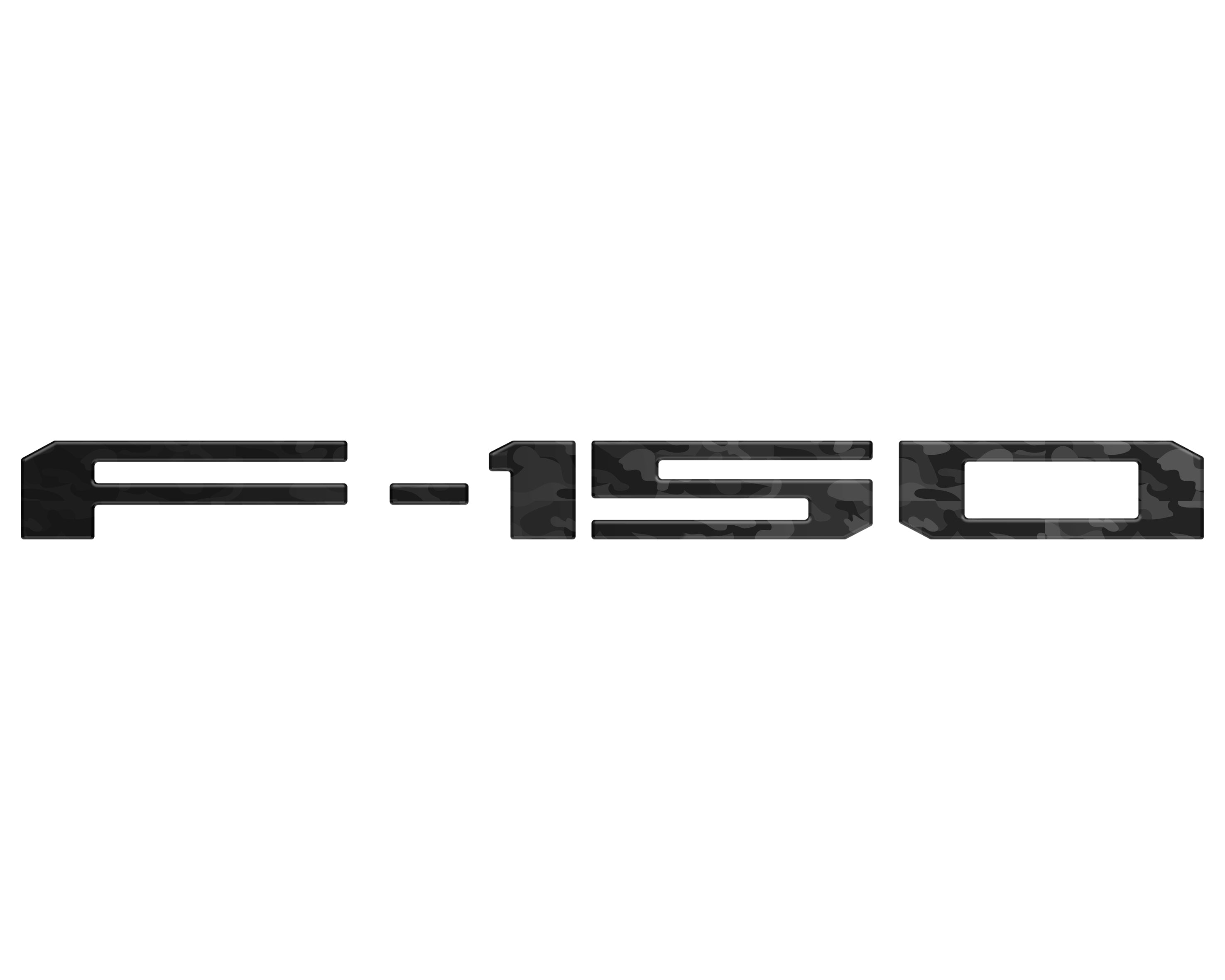 Tailgate Letter Inserts Fits 2021-2026 Ford F-150