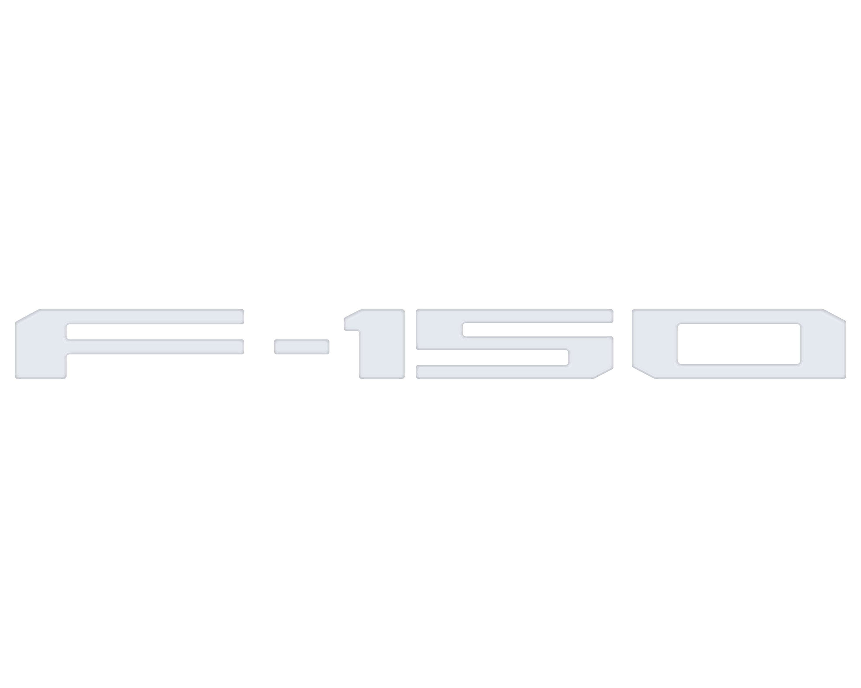 Tailgate Letter Inserts Fits 2021-2026 Ford F-150