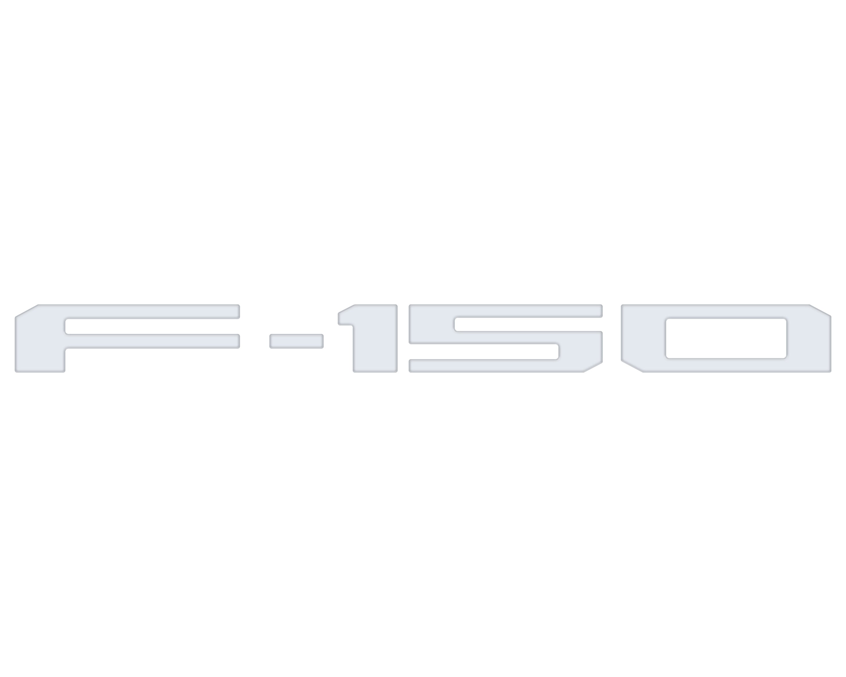 Tailgate Letter Inserts Fits 2021-2026 Ford F-150