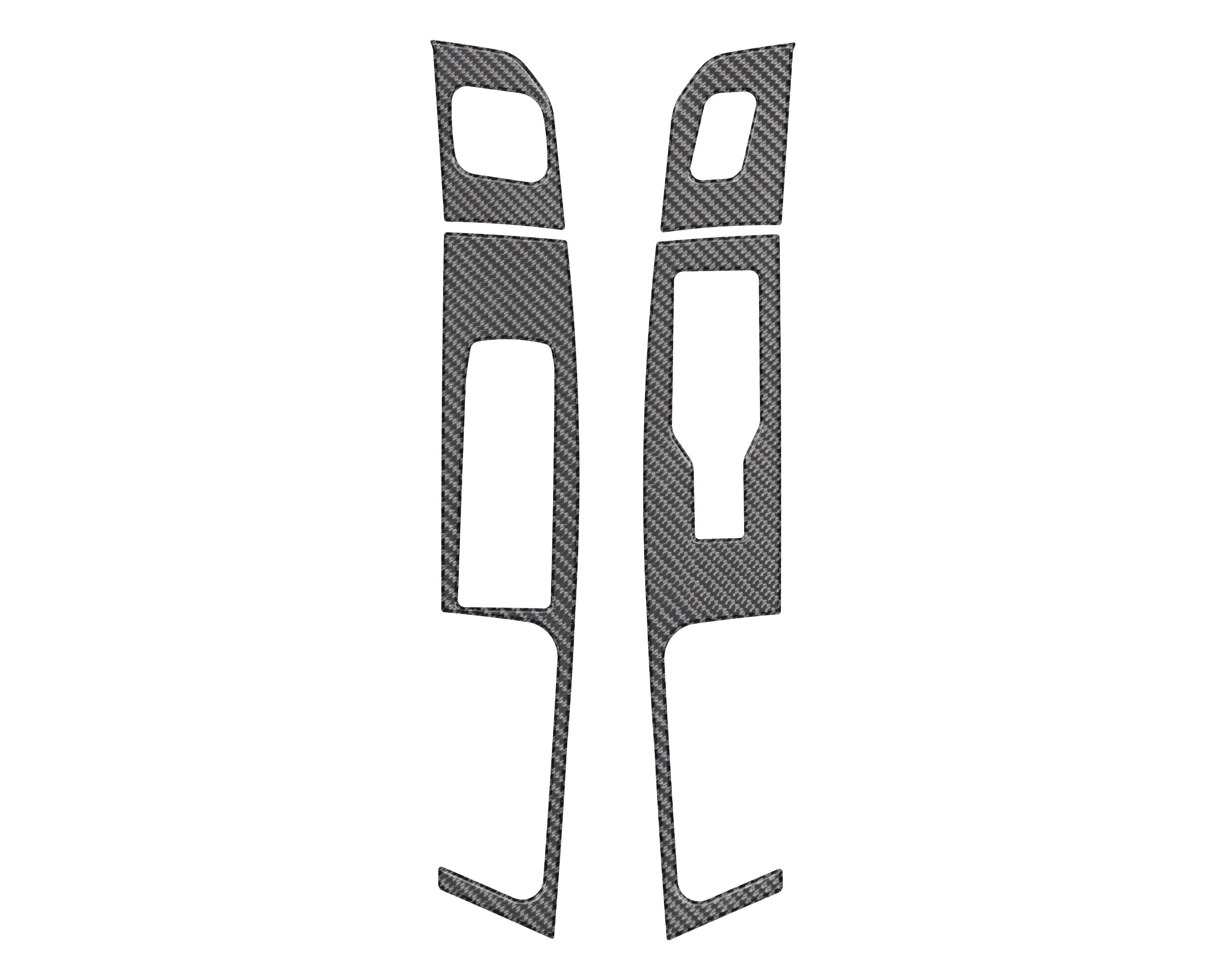Door Switch Accent Overlays Fits 2021-2026 Ford F-150 & 2023-2026 Super Duty
