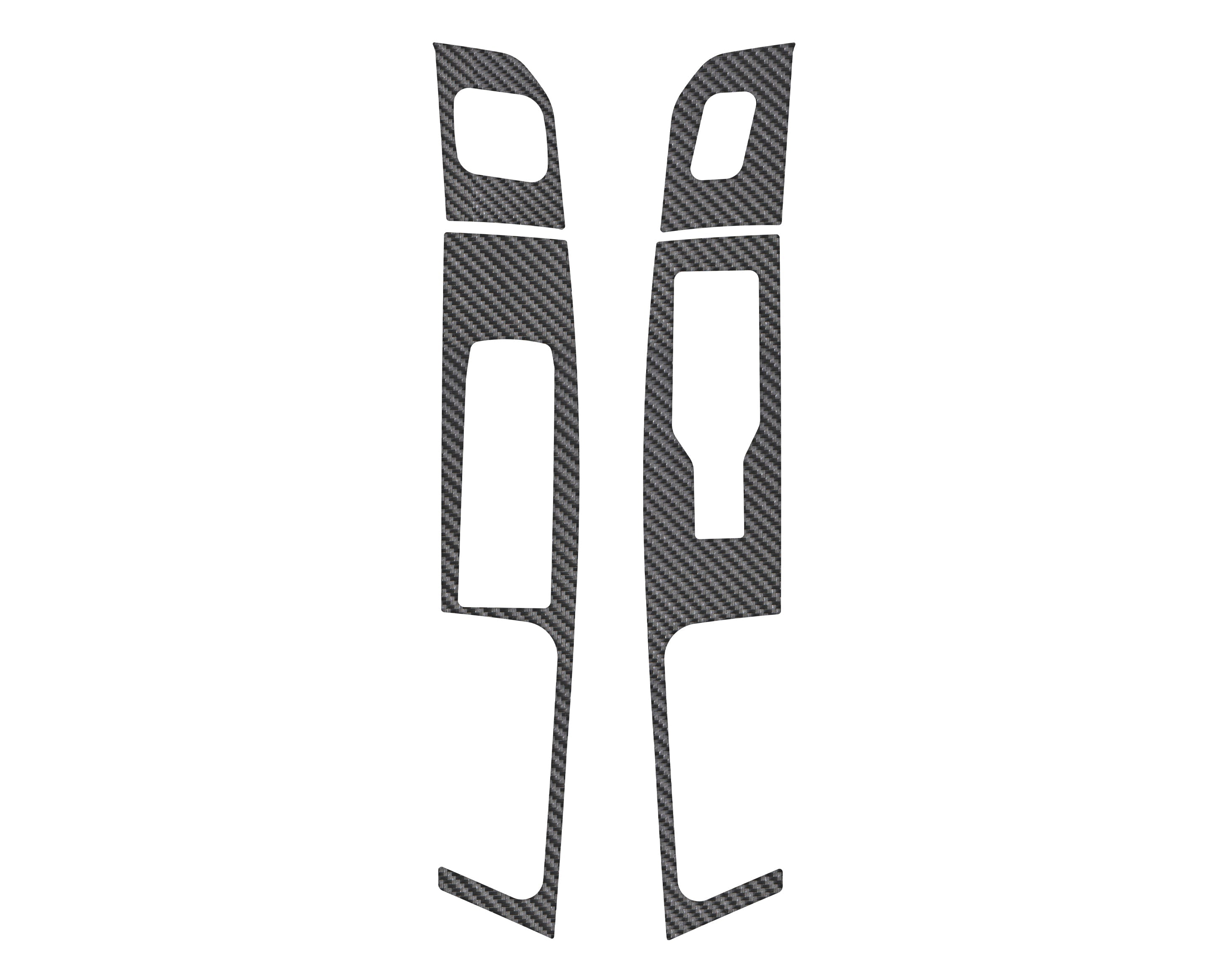 Door Switch Accent Overlays Fits 2021-2026 Ford F-150 & 2023-2026 Super Duty