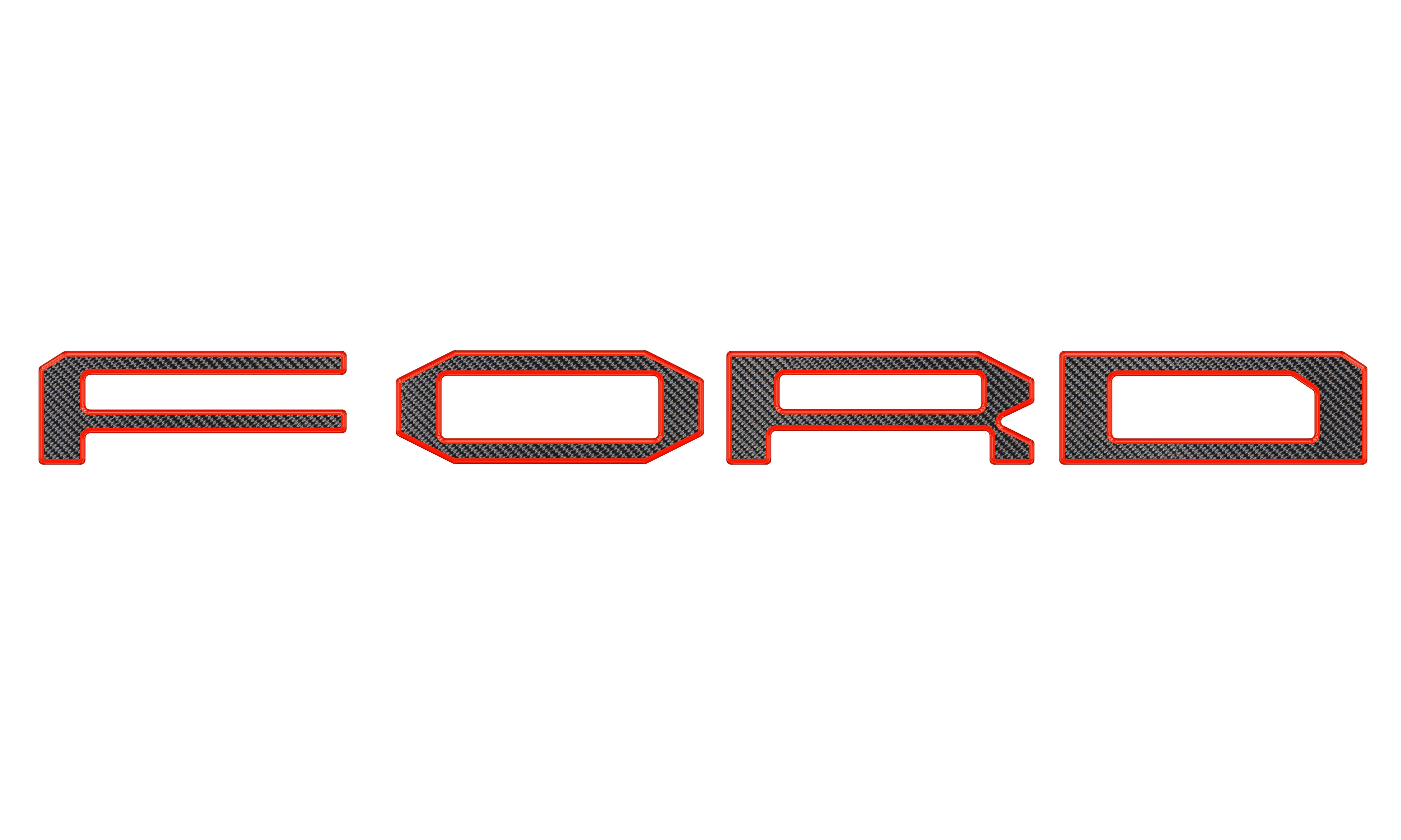 Raptor Front Grille Letters Fits 2021-2026 Ford F-150 Raptor