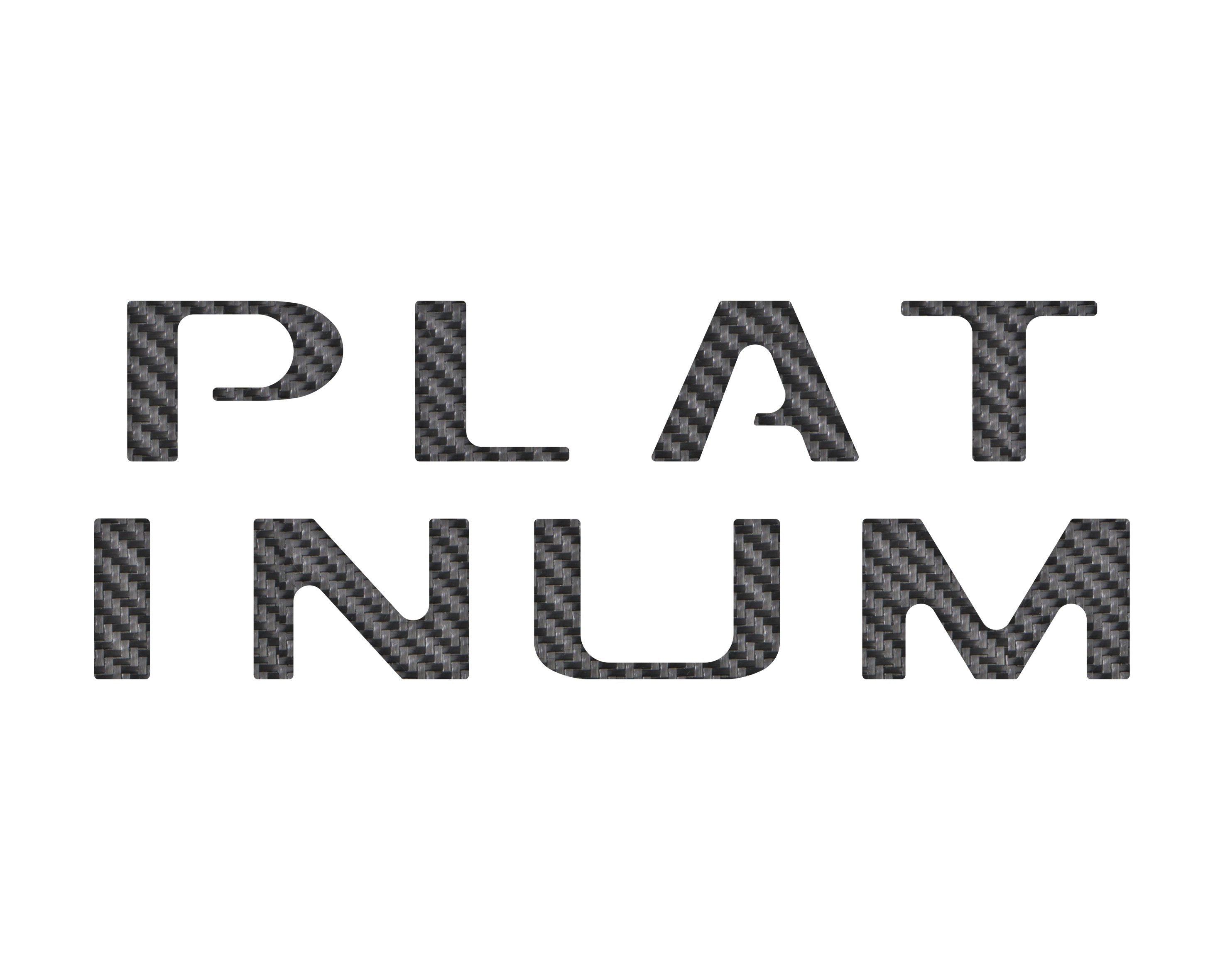 Tailgate Letter Inserts Fits 2018-2020 Ford F-150 Platinum
