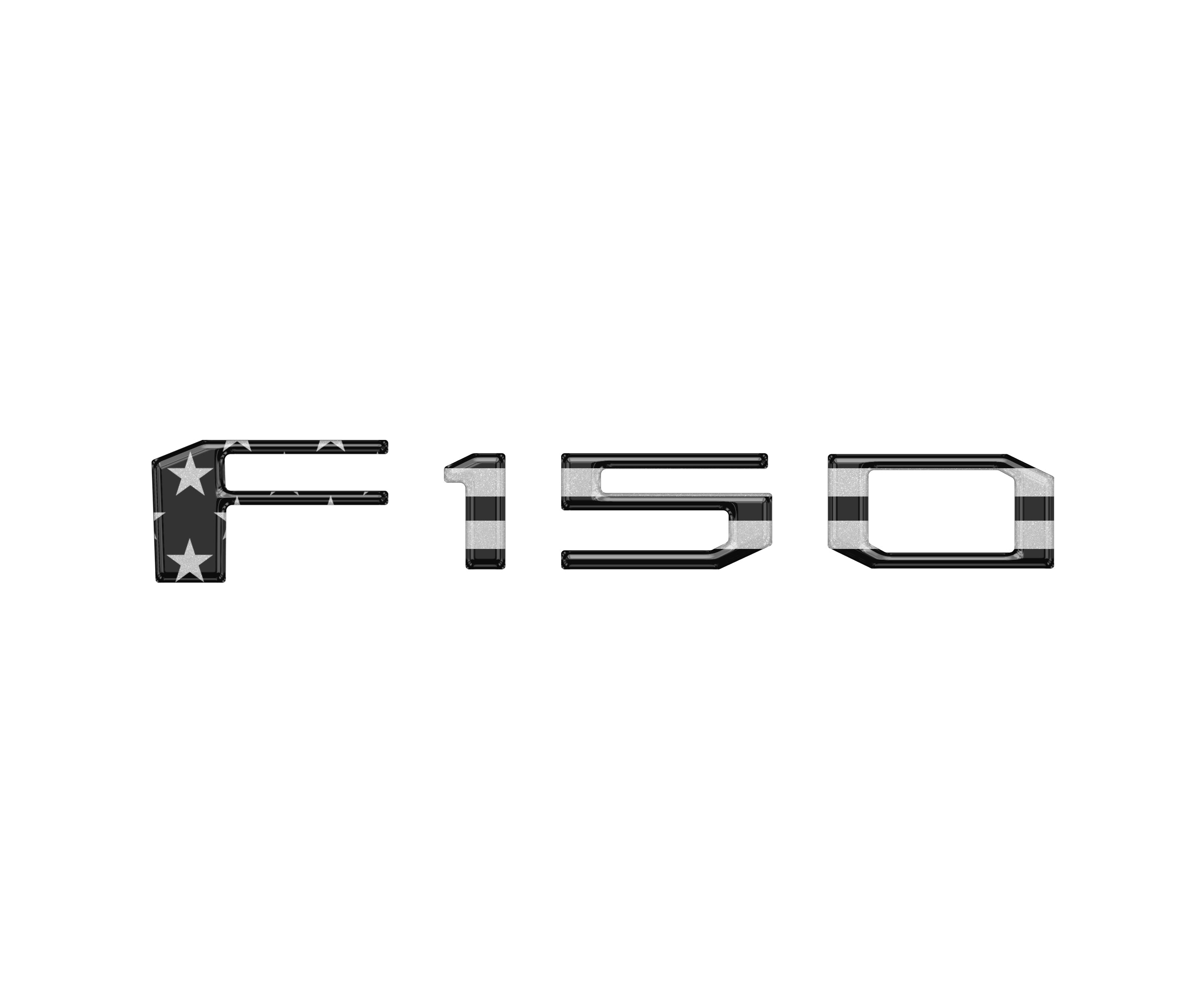 Tailgate Applique Emblem Accent Trim Fits 2017-2020 Ford F-150 Raptor/King Ranch/Platinum/Limited